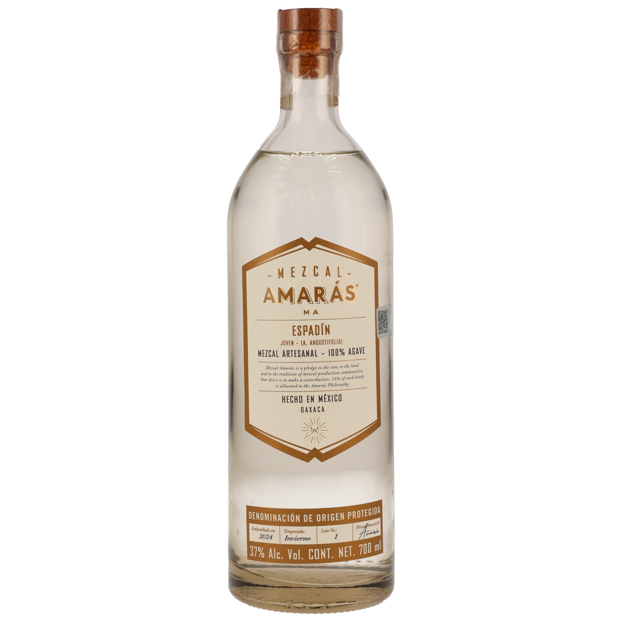 Amaras Espadin Joven Mezcal