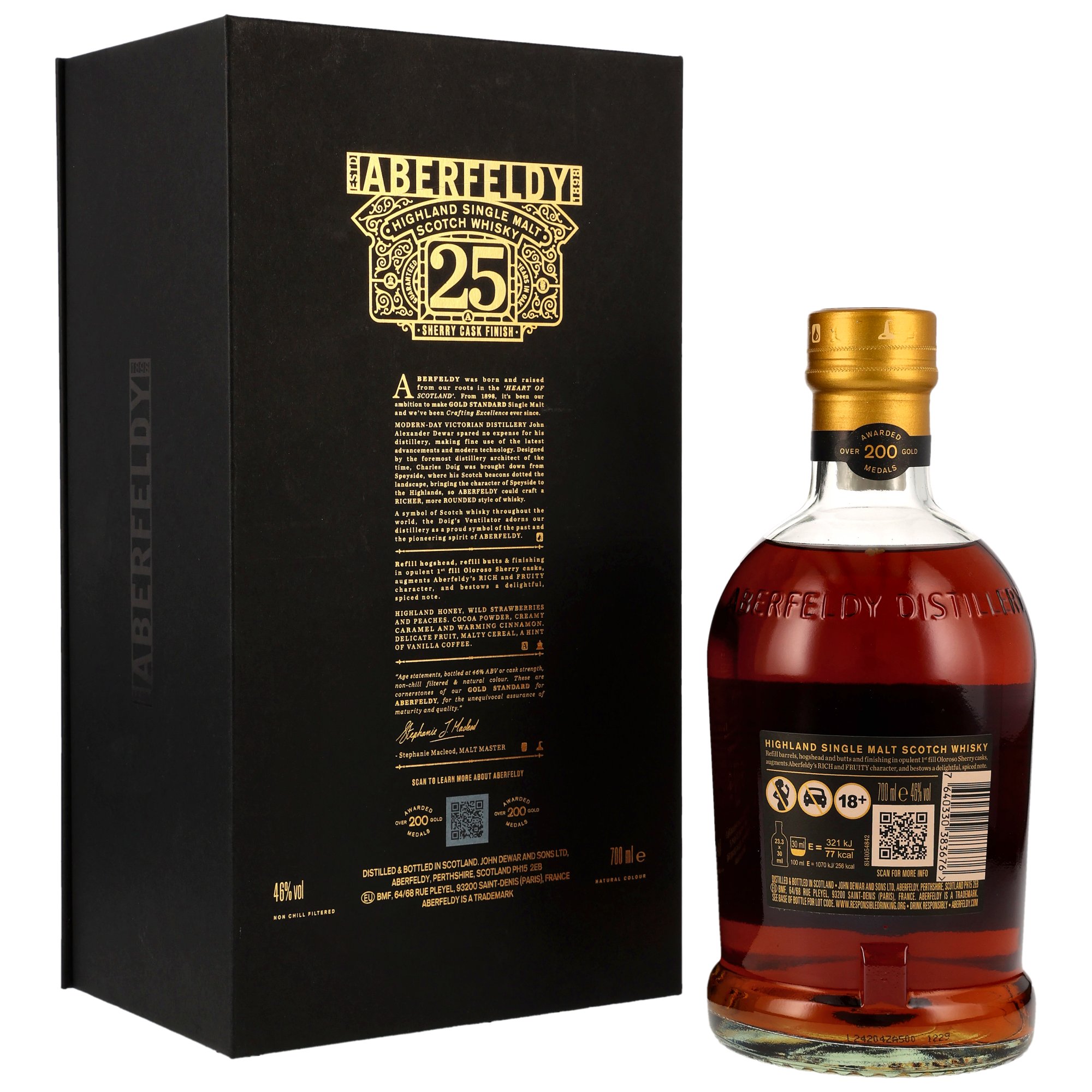 Aberfeldy 25 y.o. - Limited Release - Oloroso Sherry Cask Finish
