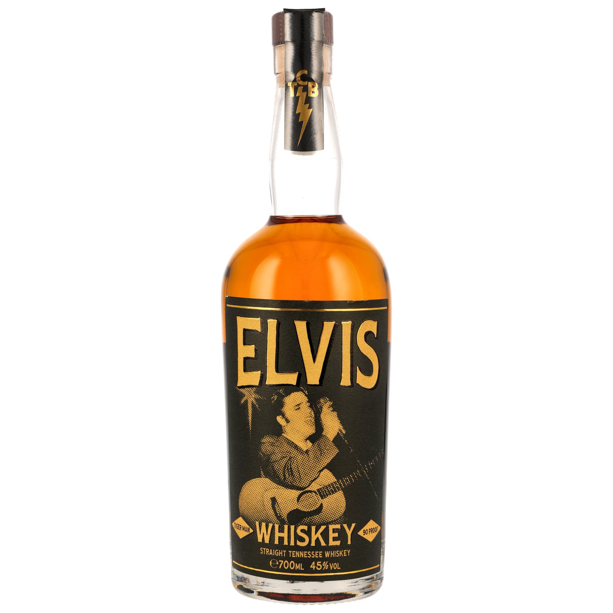 Elvis Tiger Man Straight Tennessee Whiskey - 45%