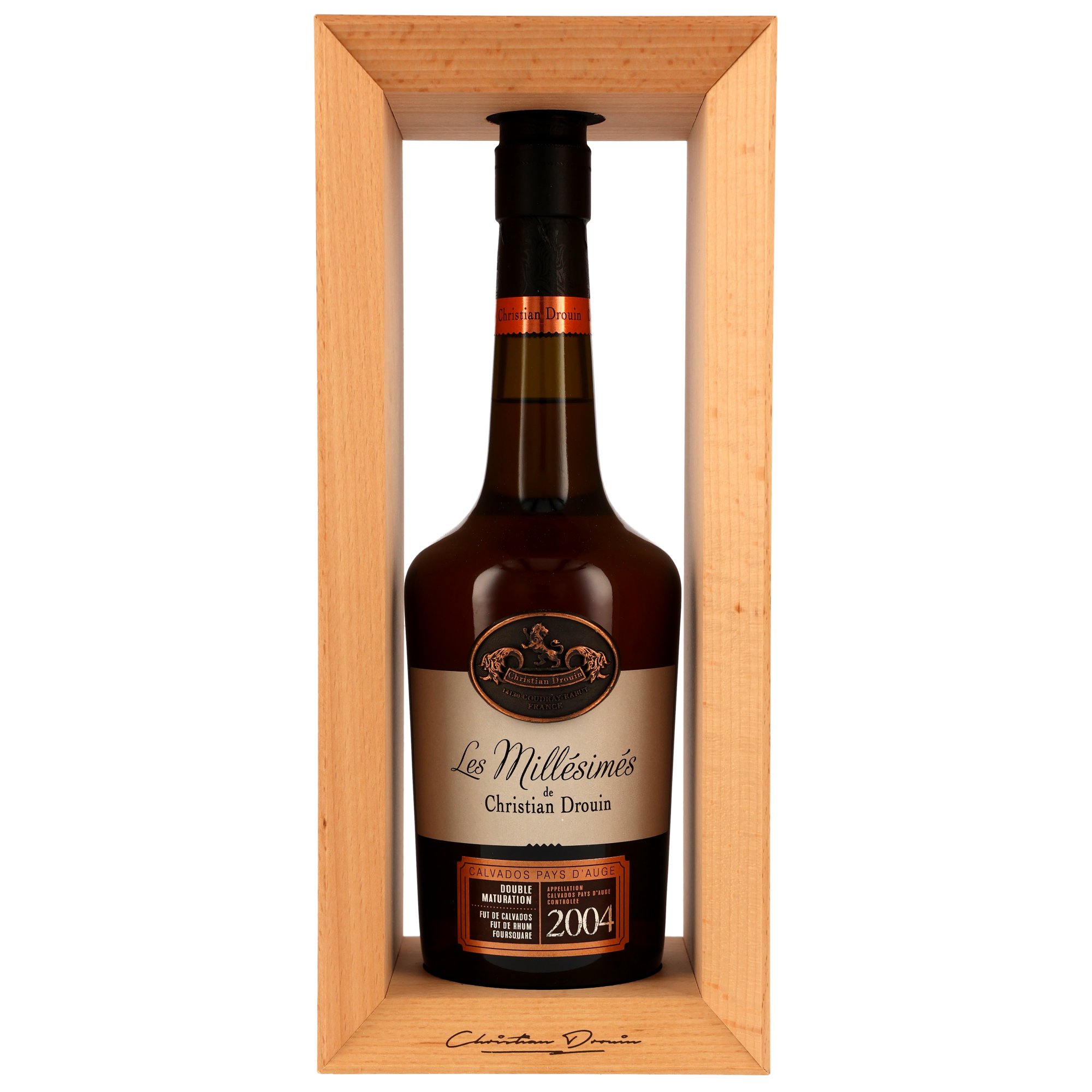 Christian Drouin Millesimes 2004/2024 Calvados Pays d'Auge # Double Maturation Calvados + Foursquare Cask