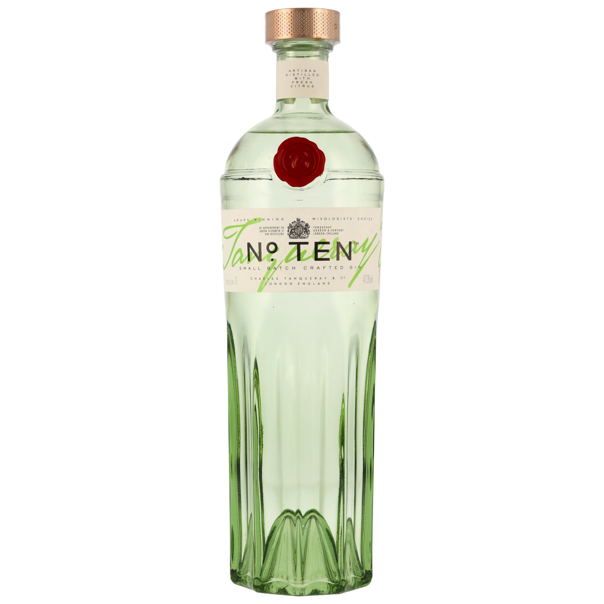 Tanqueray No. Ten Gin - LITER Neue Ausstattung 2025