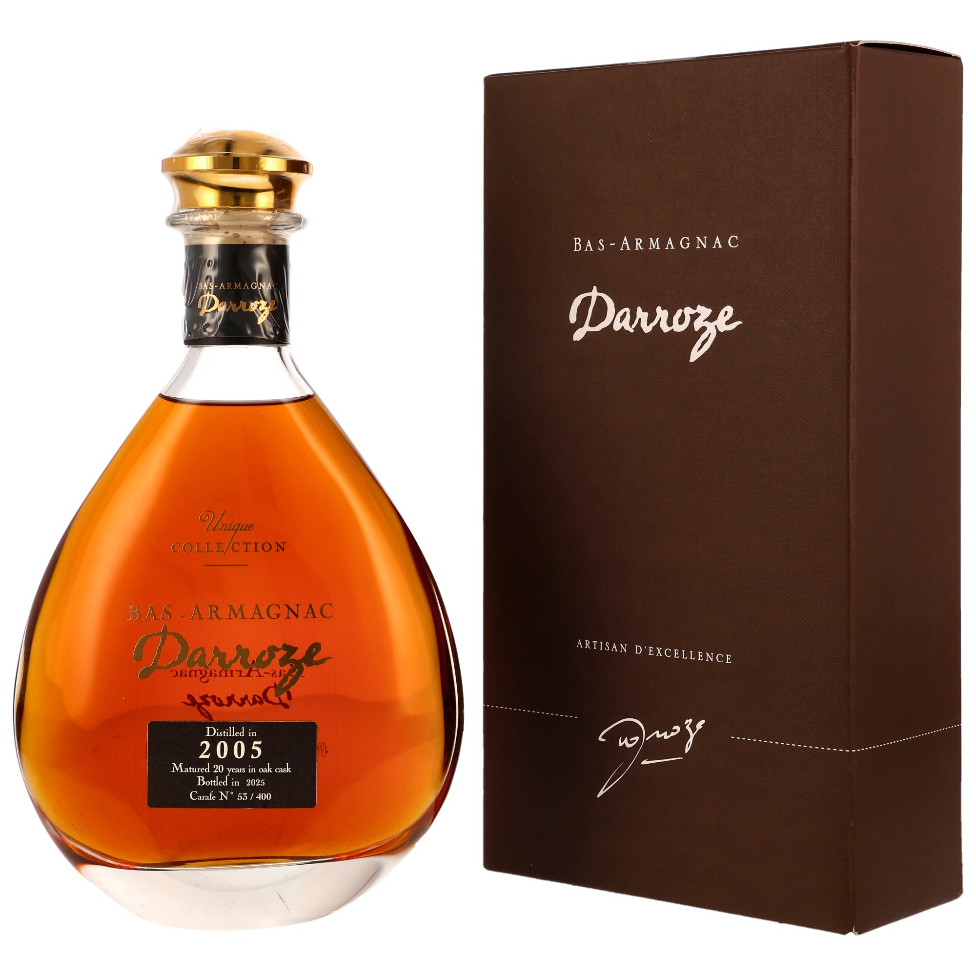 Carafe 2005/2025 - 20 y.o. - Armagnac Darroze