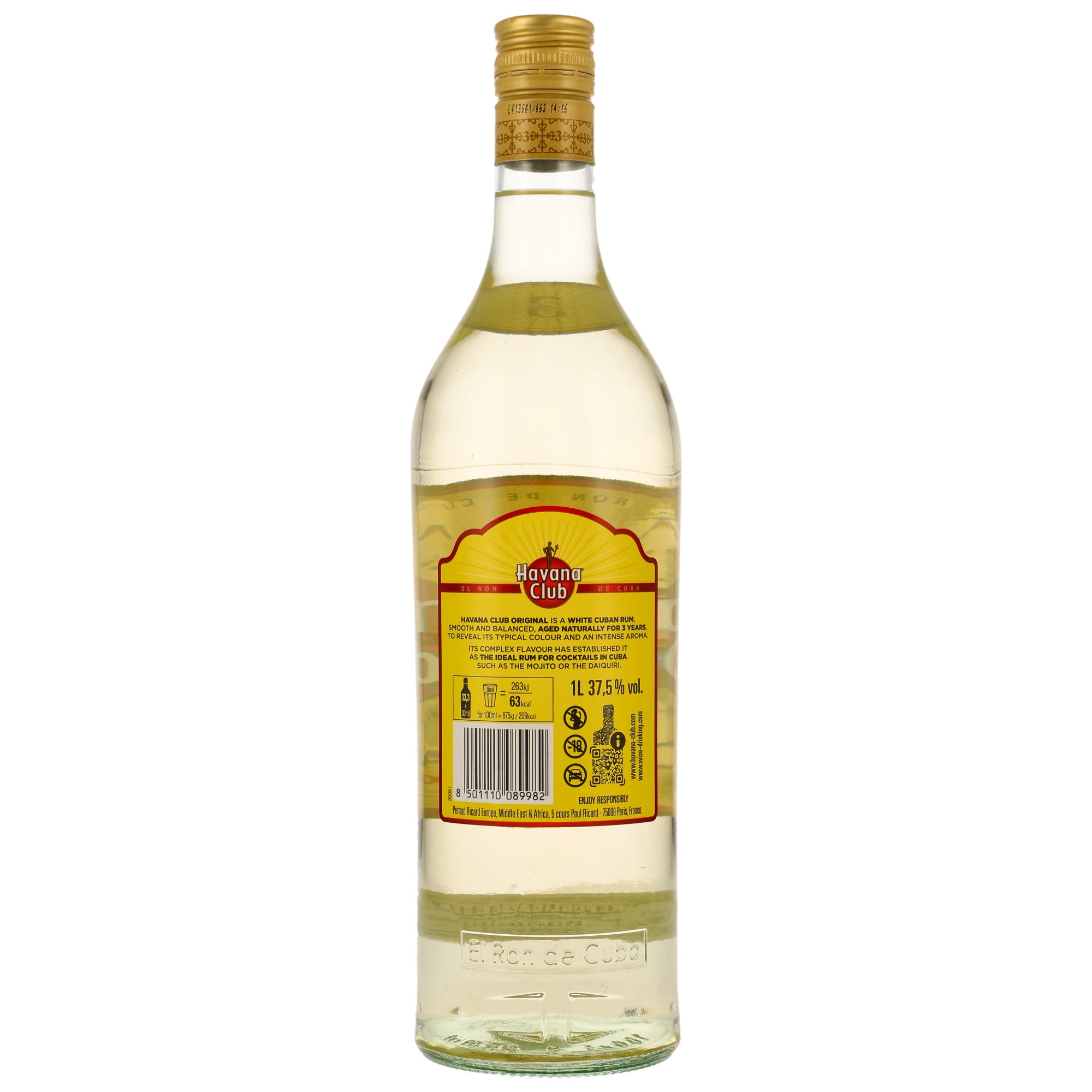 Havana Club 3 y.o. (1 Liter) 37,5%