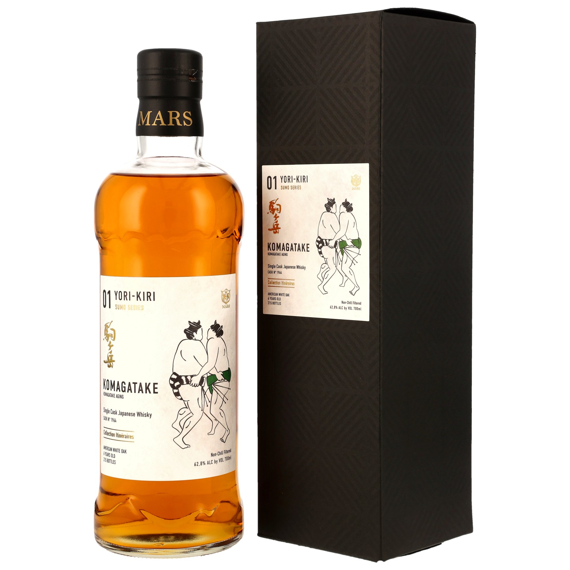 Mars Komagatake 6 y.o. - 01 Yori Kiri - Sumo Series - American White Oak Barrel #1964