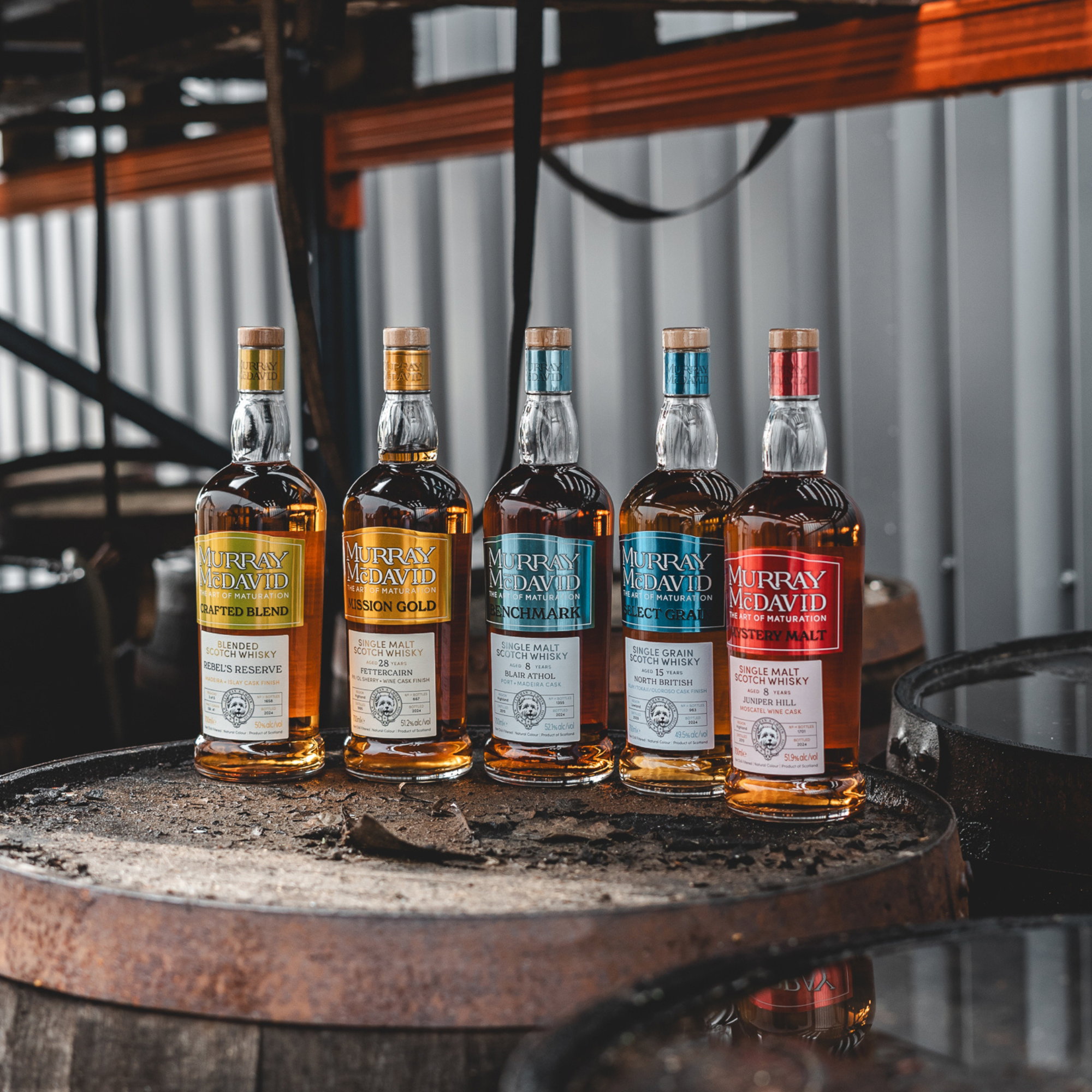 North British 2009/2024 - 15 y.o. - Islay/Tokaji/Oloroso Cask - Murray McDavid