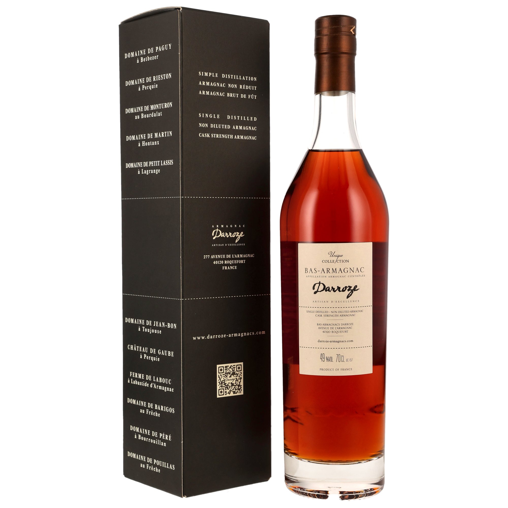 Domaine de Cantau 1992/2026 - 34 y.o. - Armagnac Darroze