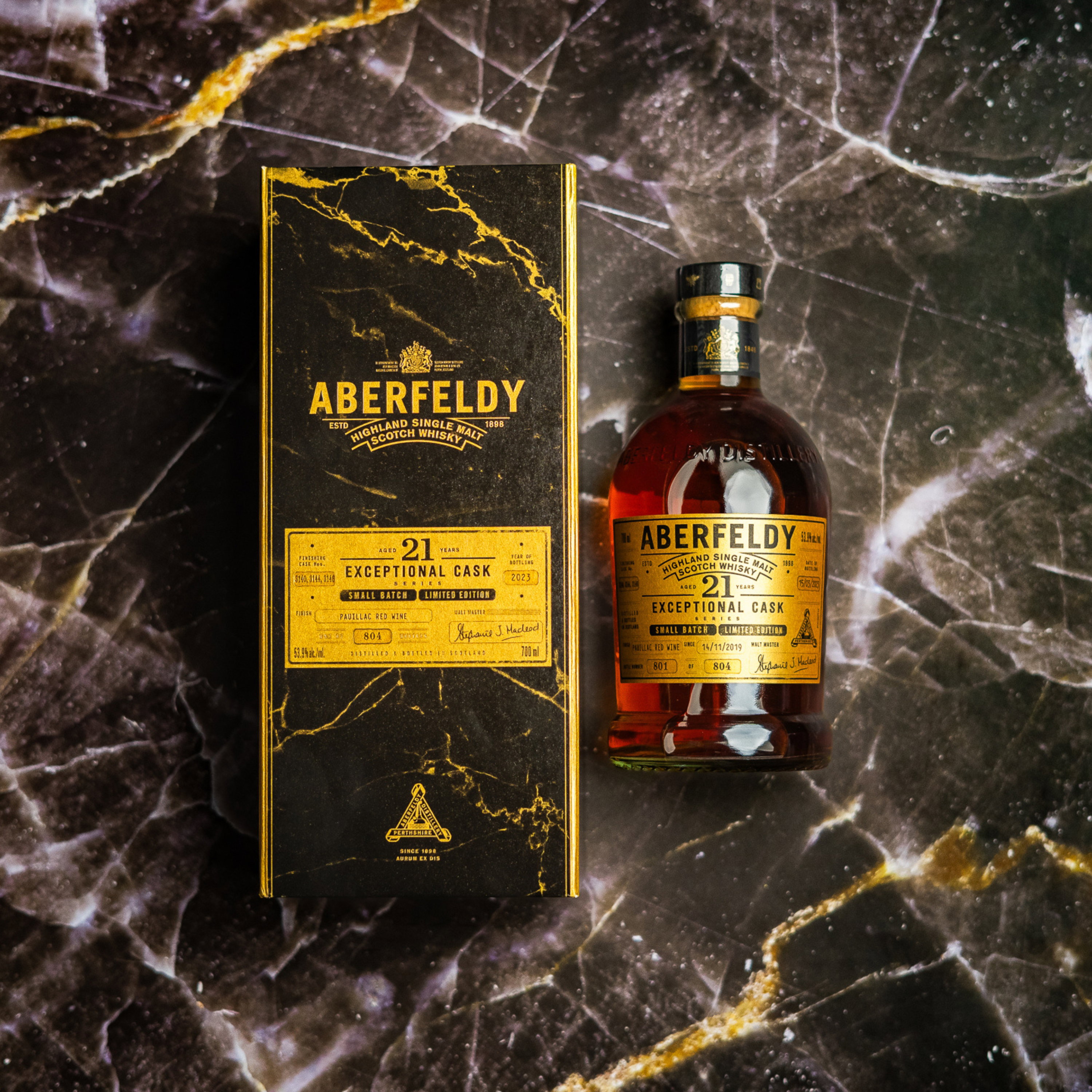 Aberfeldy 21 y.o. - Exceptional Cask for Germany Pauillac Redwine Cask