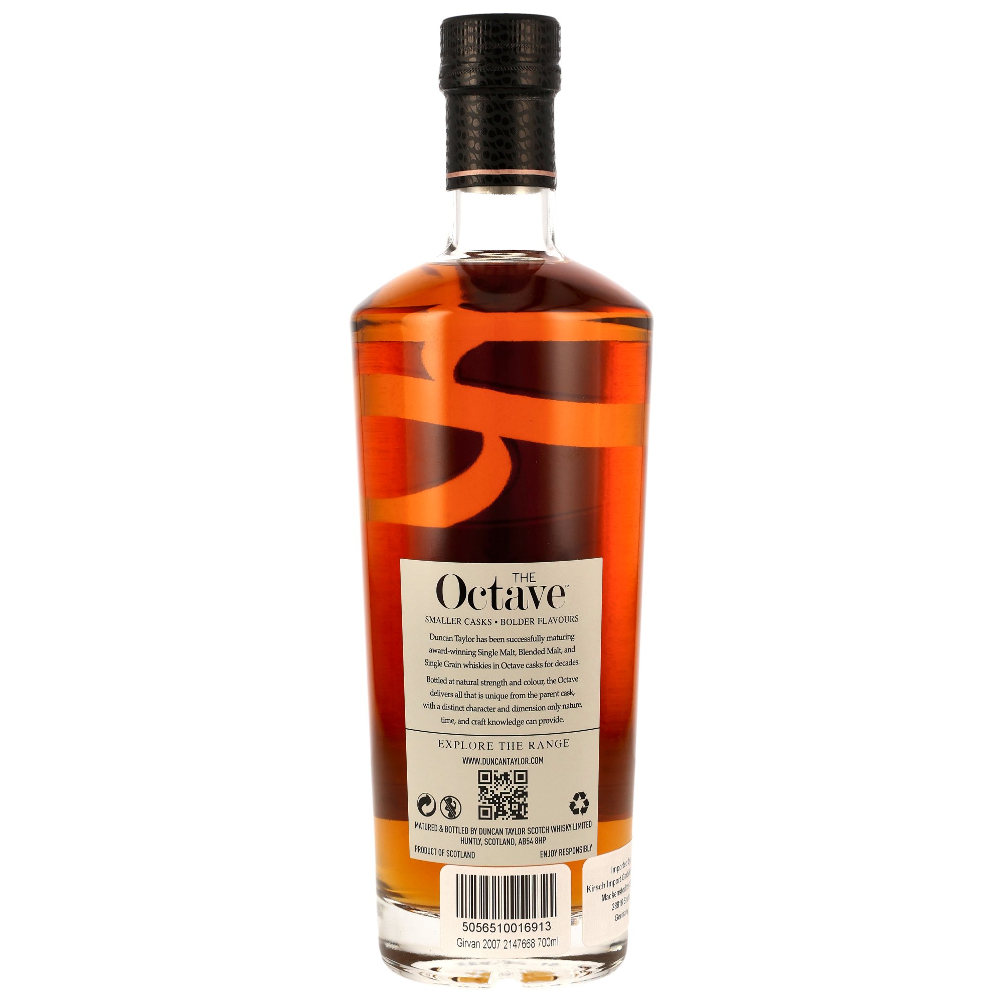 Girvan 2007/2026 - 18 y.o. - Single Grain - Oloroso Cask Finish #2147668 - The Octave (Duncan Taylor)