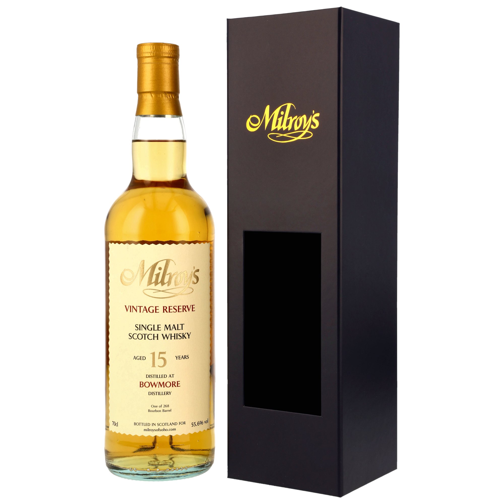 Bowmore 2010/2026 - 15 y.o. - Bourbon Barrel #75 - Milroys