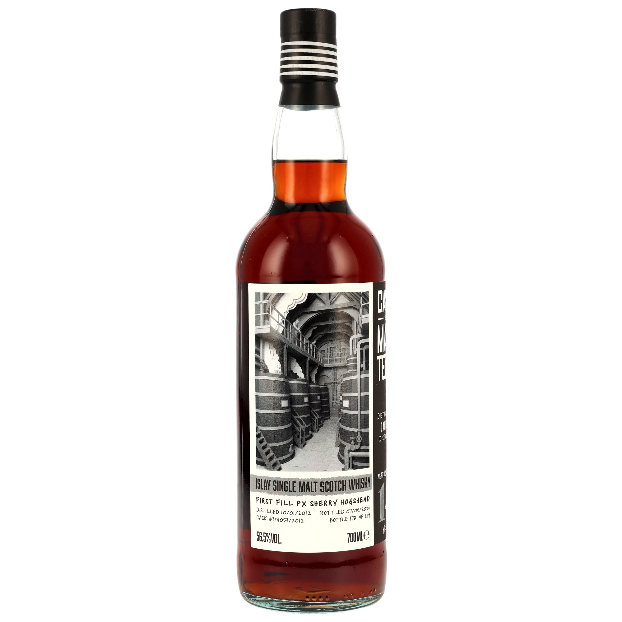 Caol Ila 2012/2026 - 14 y.o. - 1st Fill PX Sherry Cask #301053/2012 - Cask Masters - Brave New Spirits