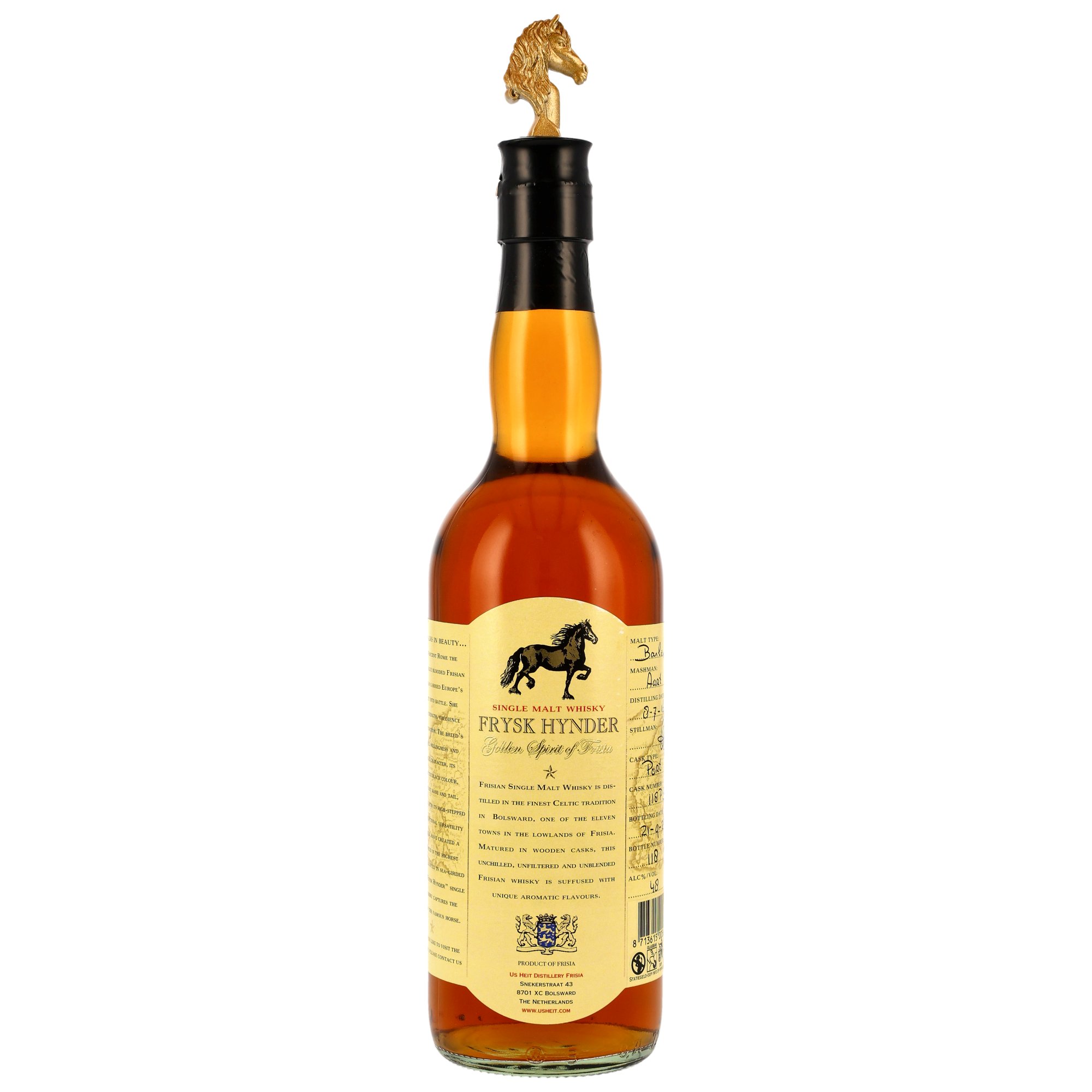Frysk Hynder 2016/2023 - 7 y.o. - Single Malt Whisky Port Cask