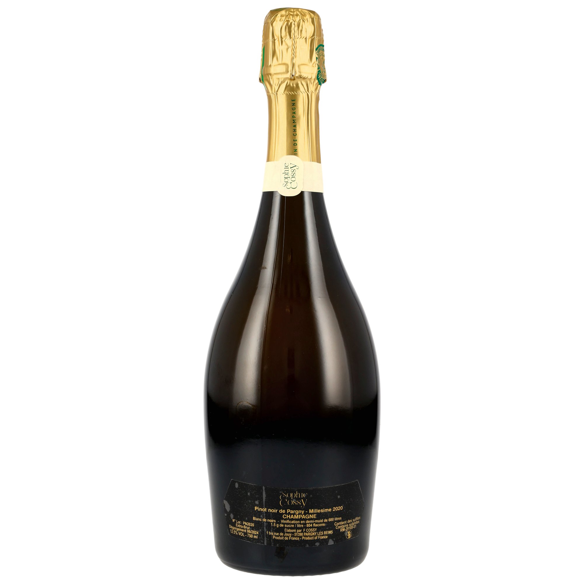 Cossy Champagne Pinot Noir de Pargny 2020
