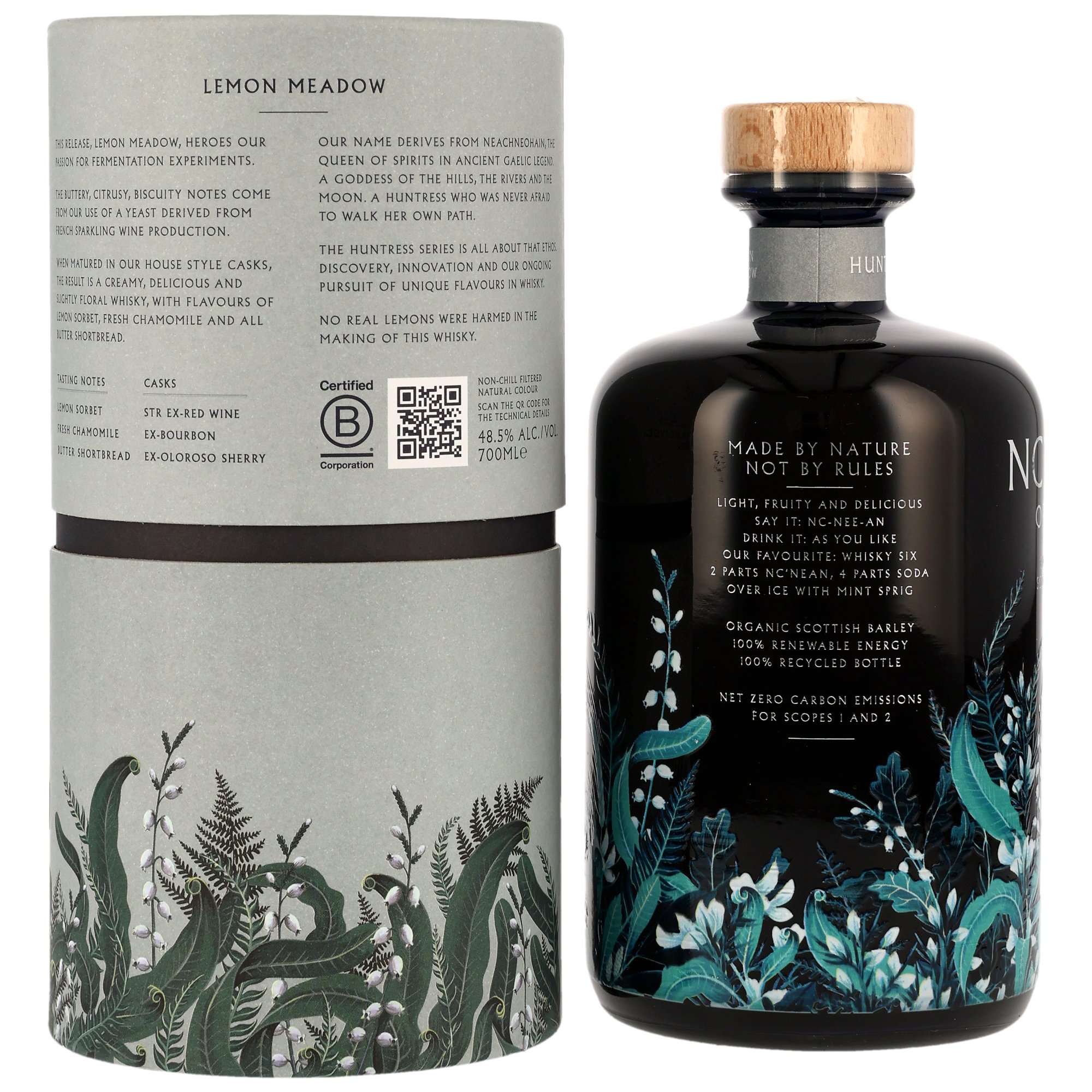 Nc'nean Huntress 2025 Lemon Meadow - Organic Single Malt Whisky