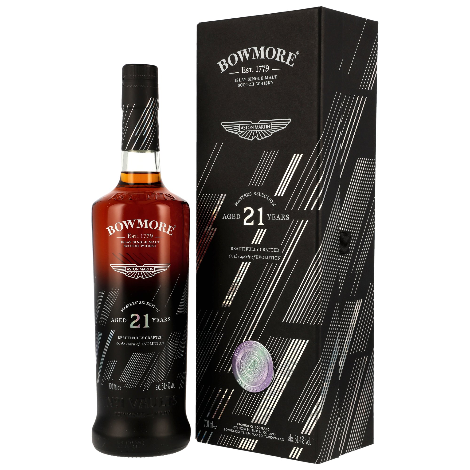 Bowmore 21 y.o. Aston Martin (2024) - Tawny Port & Oloroso Sherry Casks