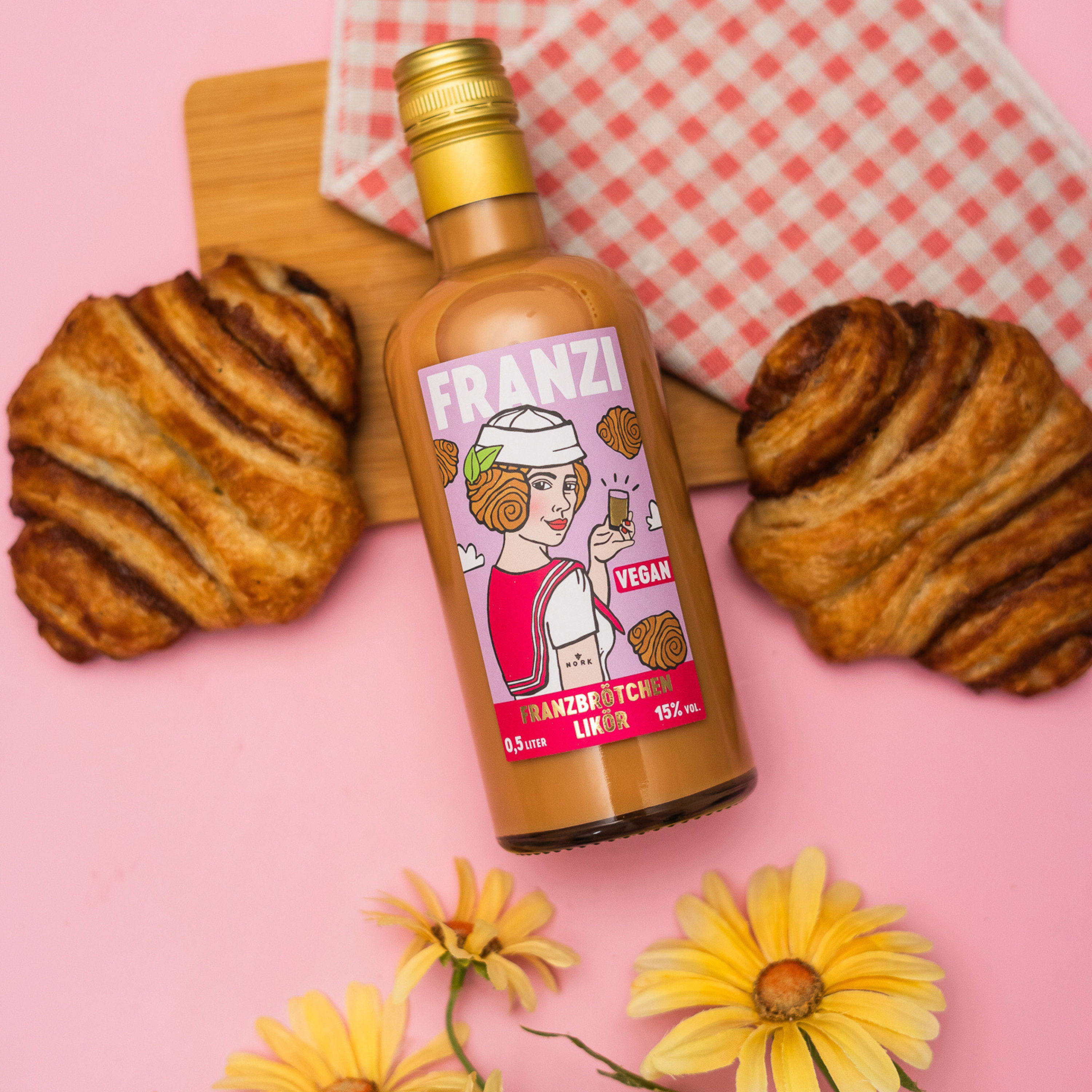 Franzi Franzbrötchenlikör Vegan