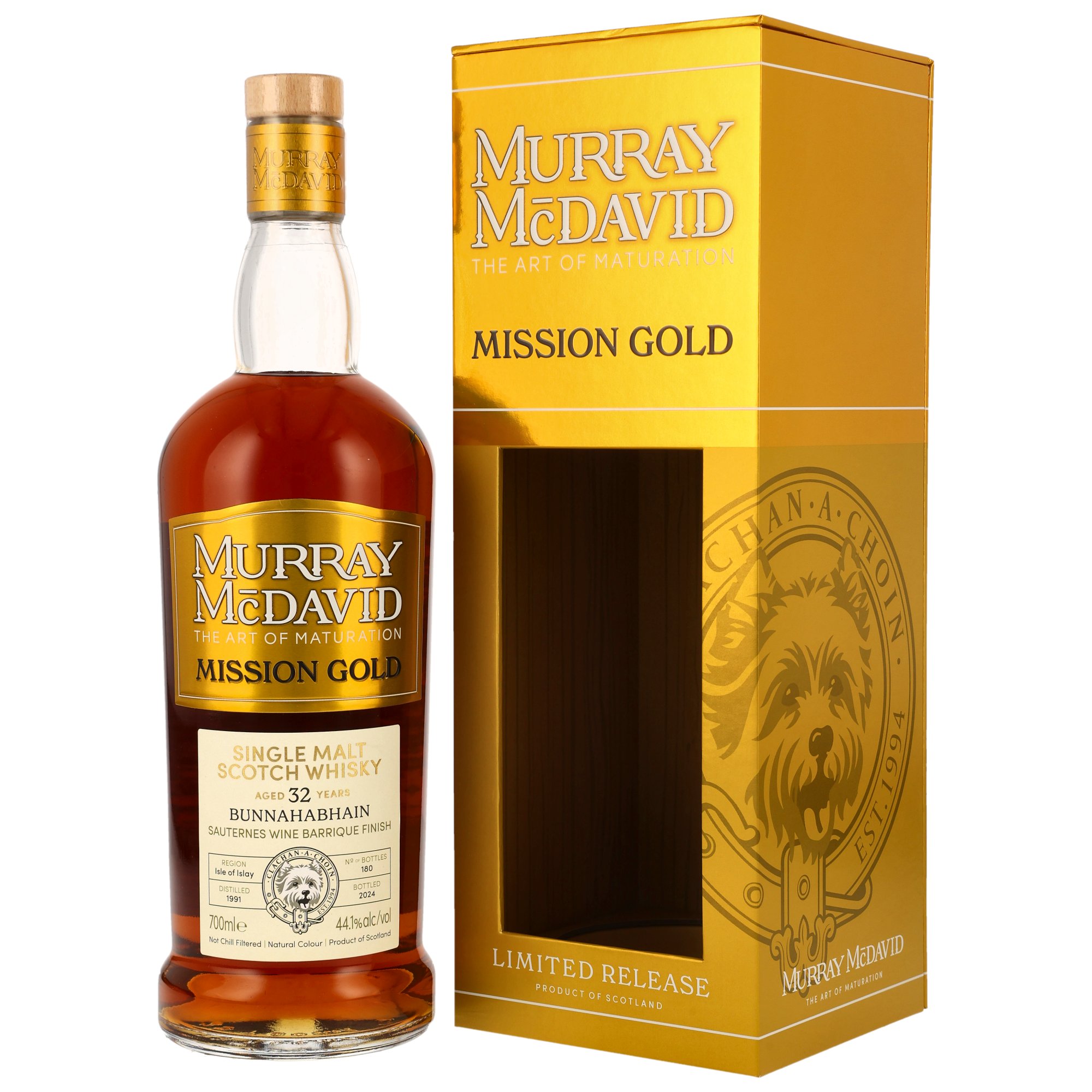 Bunnahabhain 1991/2024 - 32 y.o. - Sauternes Barrique #2003082 - Murray McDavid