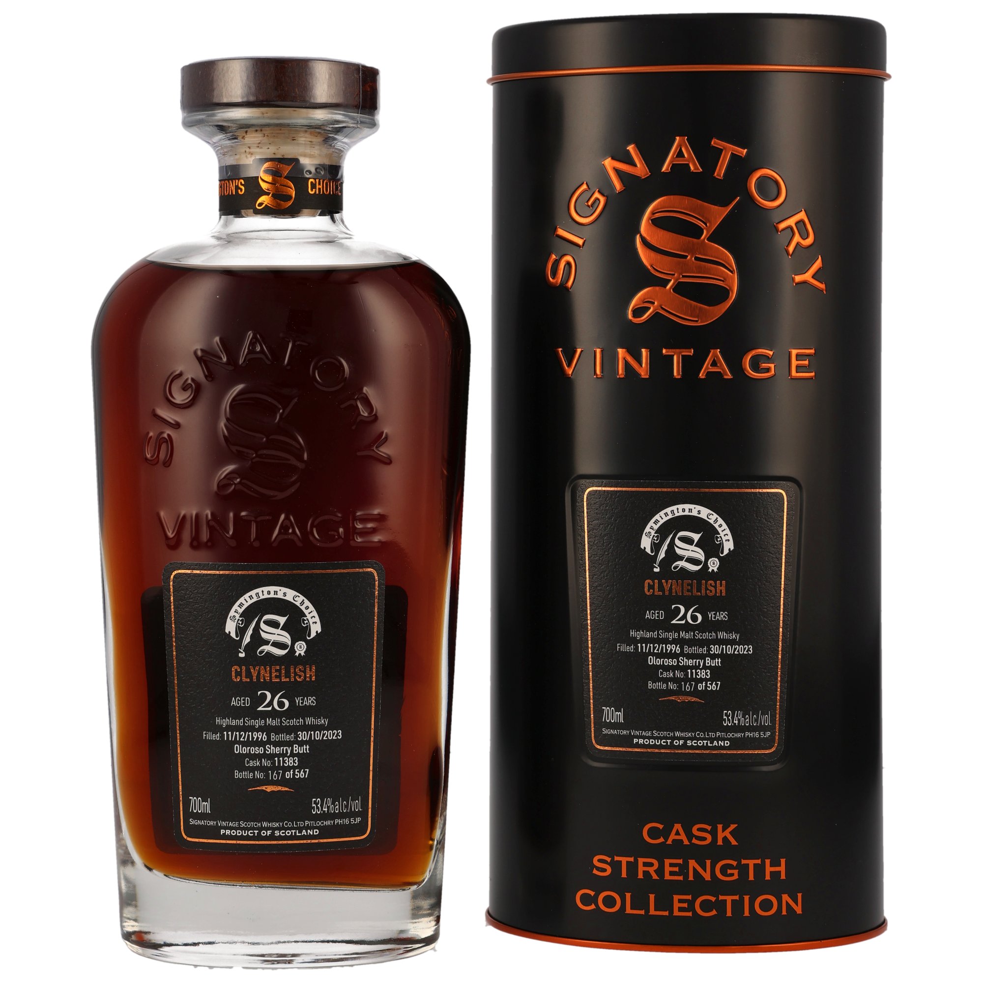 Clynelish 1996/2023 - 26 y.o. - #11383 Symingtons Choice