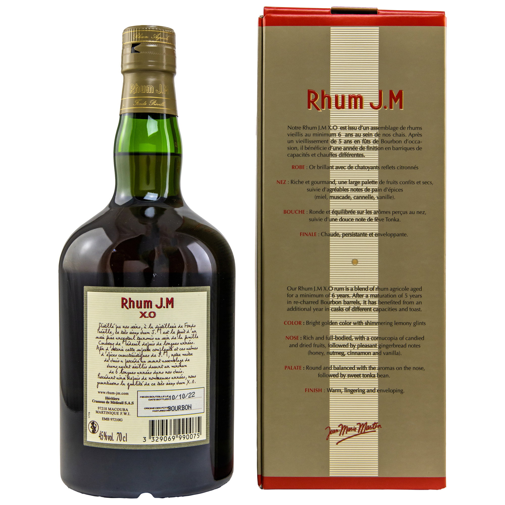 Rhum J.M X.O