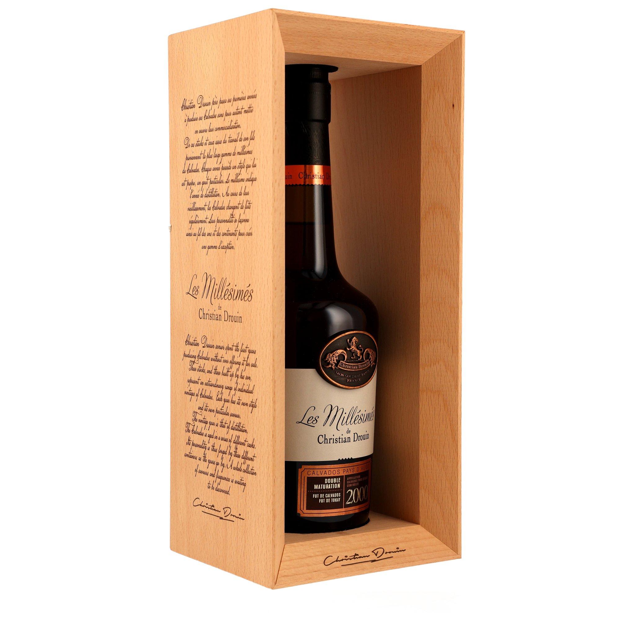 Christian Drouin Millésime 2000/2024 Double Maturation - Calvados Pays d'Auge