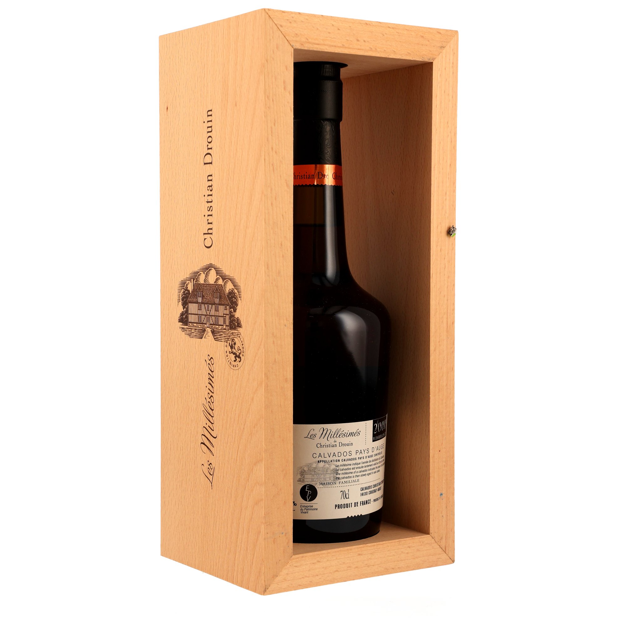 Christian Drouin Millésime 2000/2024 Double Maturation - Calvados Pays d'Auge