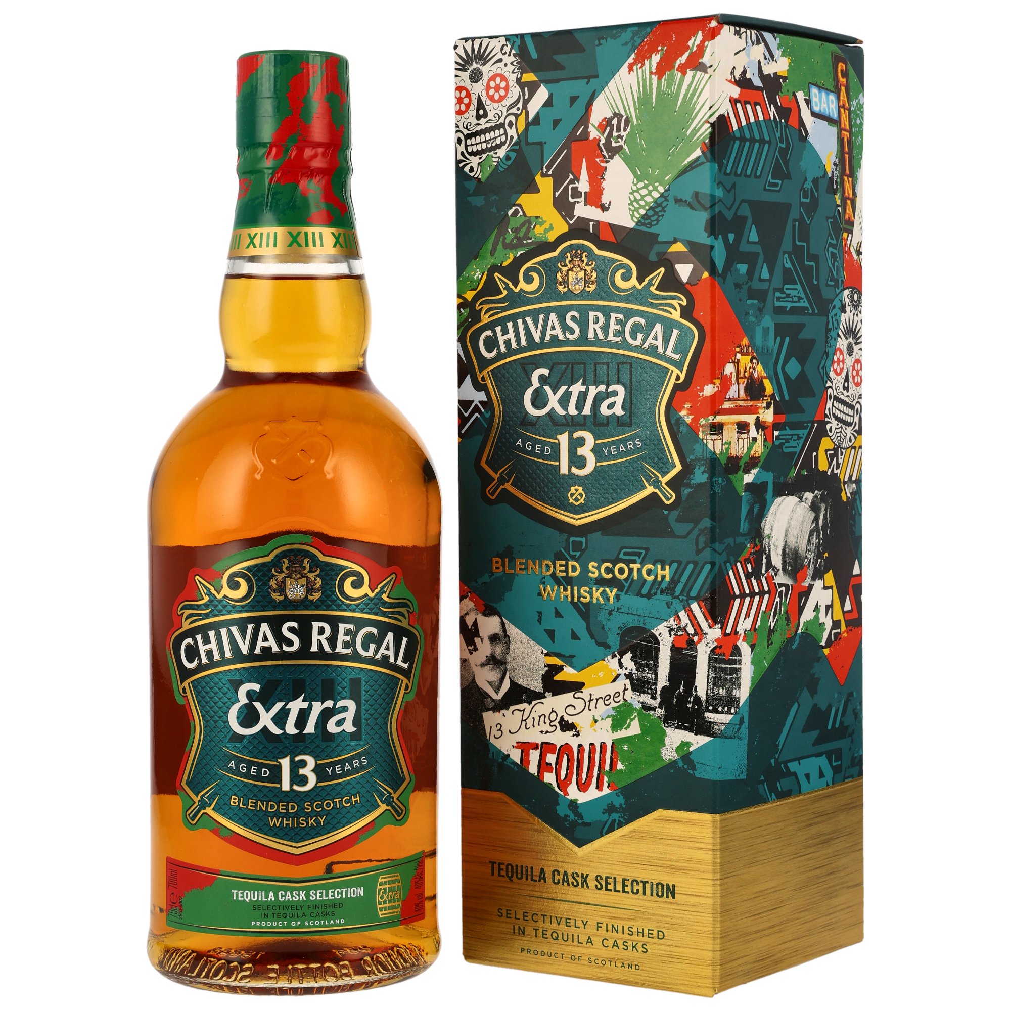 Chivas 13 y.o. Tequila Cask Finish - Neue Ausstattung 2024