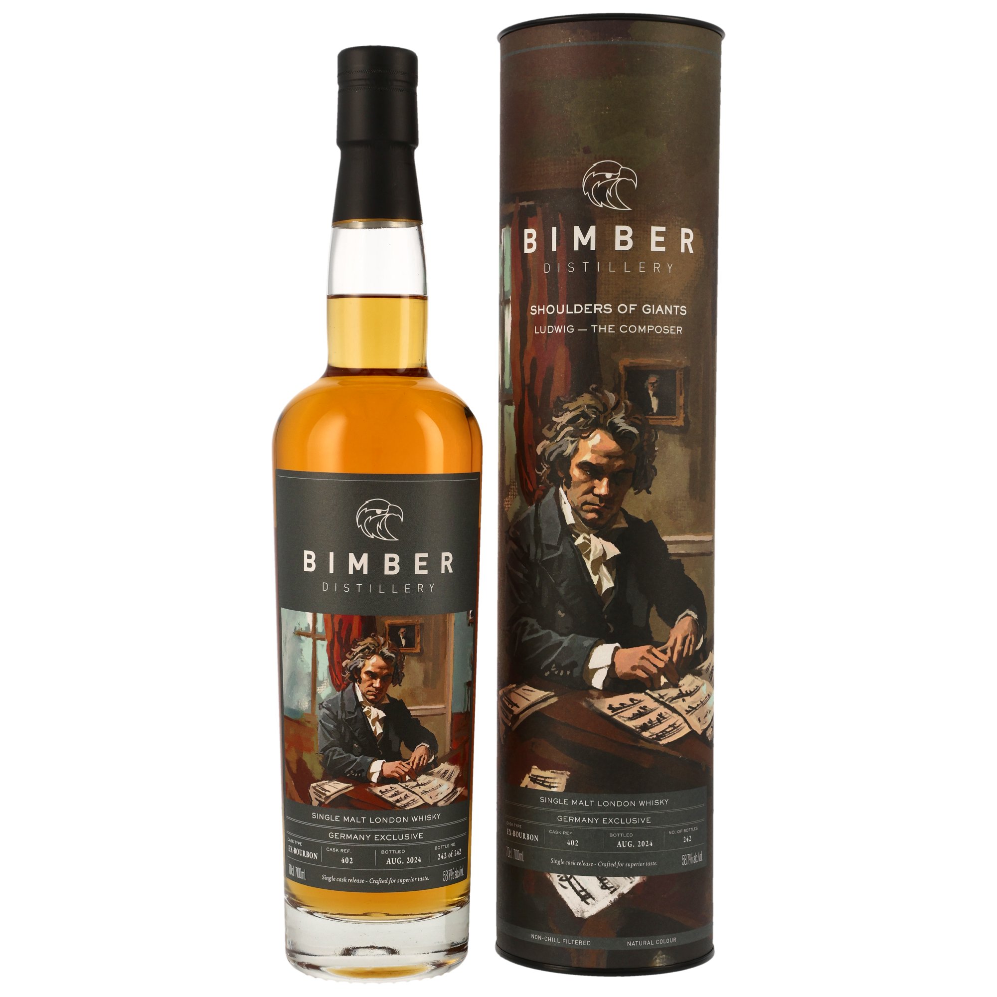 Bimber Single Malt London Whisky - Bourbon Cask #402 - for Germany