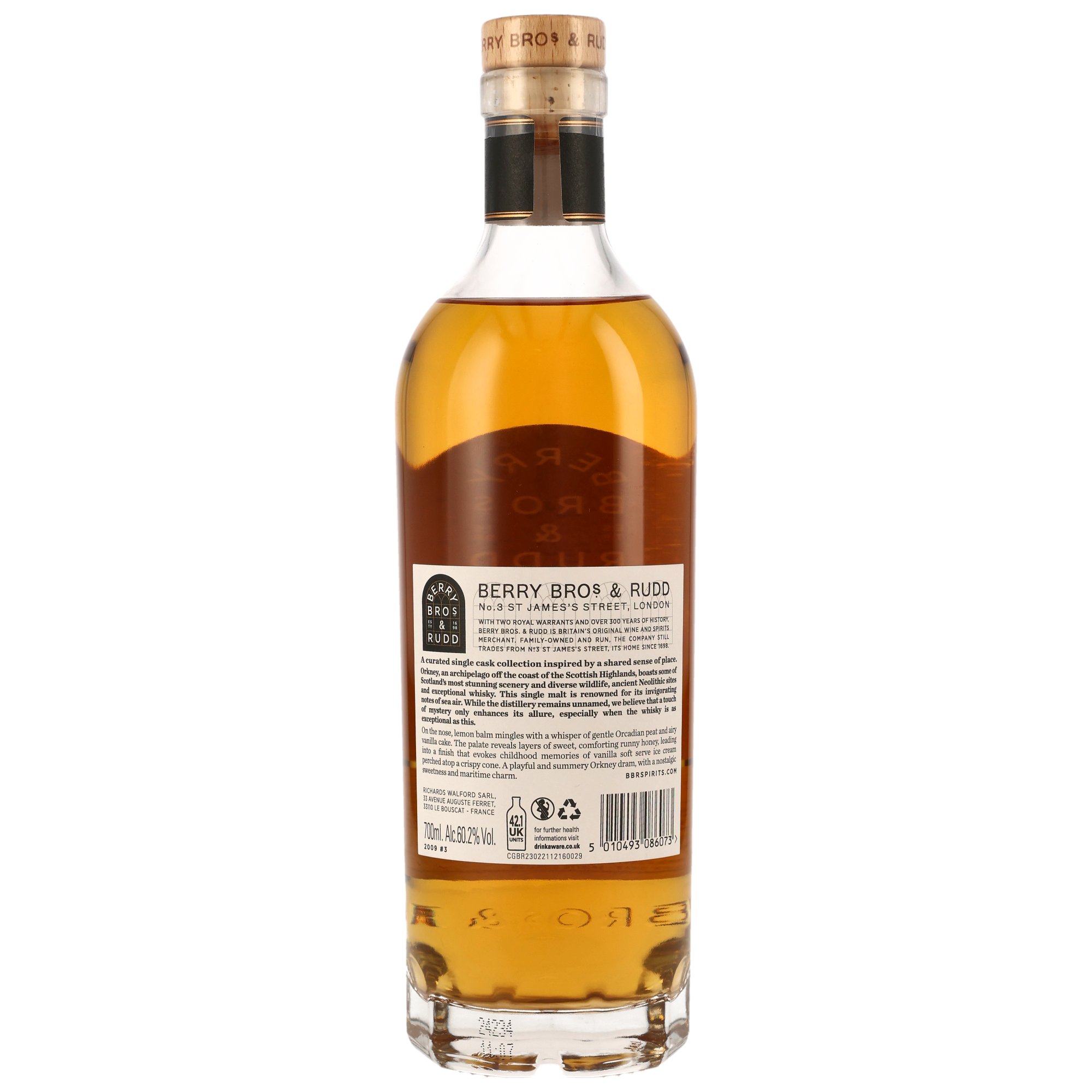 Orkney 2009/2024 - 14 y.o. - #3 Coasts & Shores (Berry Bros & Rudd)