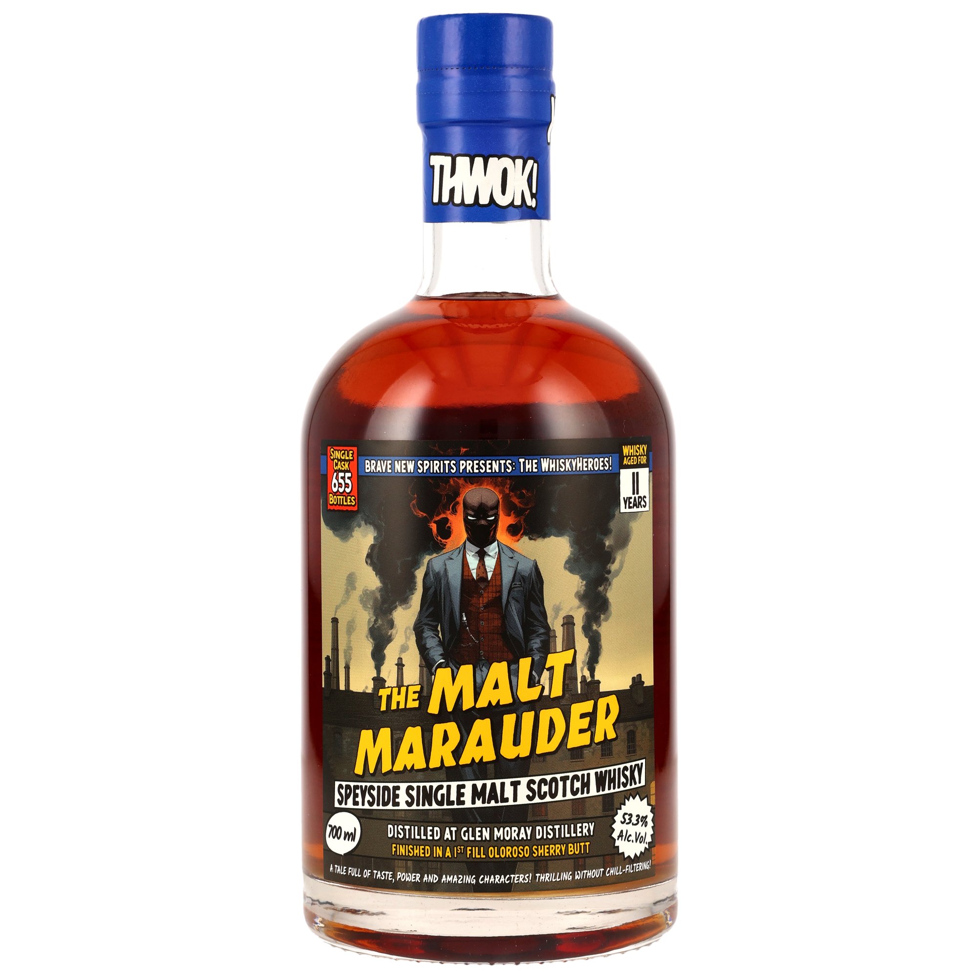 Glen Moray 11 y.o. Whiskyheroes: The Malt Marauder - Brave New Spirits