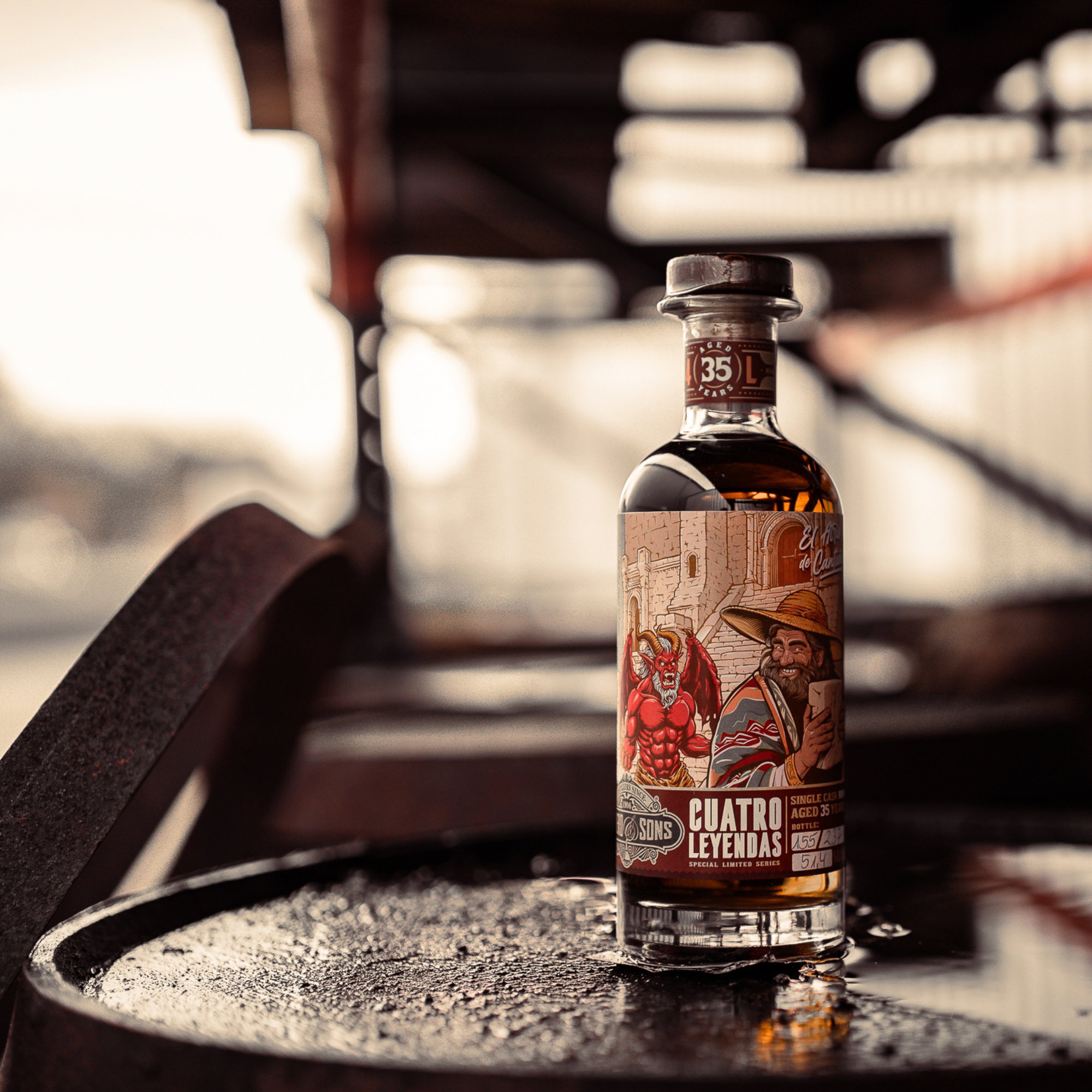 Romero & Sons 35 y.o. Ecuador Rum - Cuatro Leyendas #03