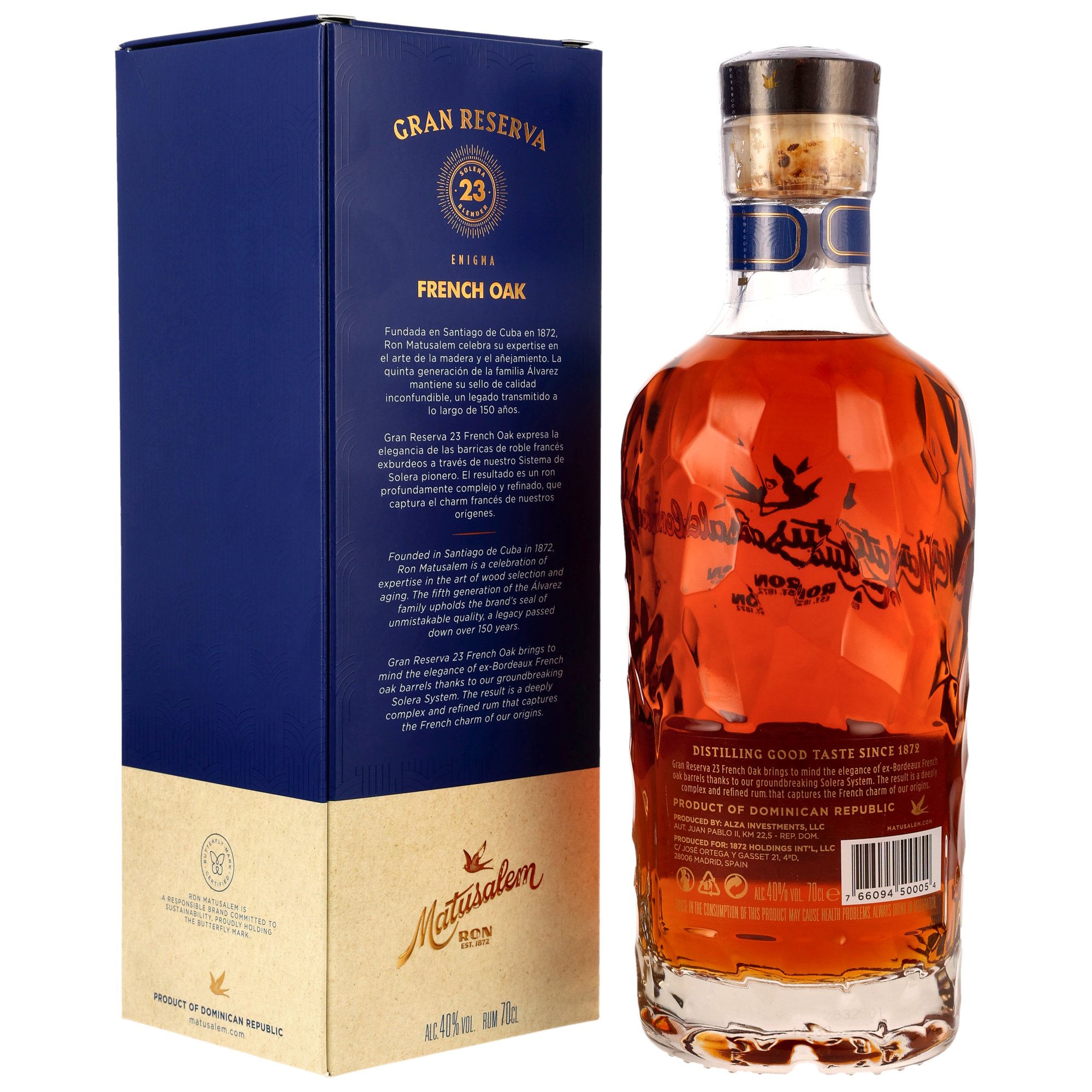 Matusalem Solera 23 Blender Gran Reserva French Oak