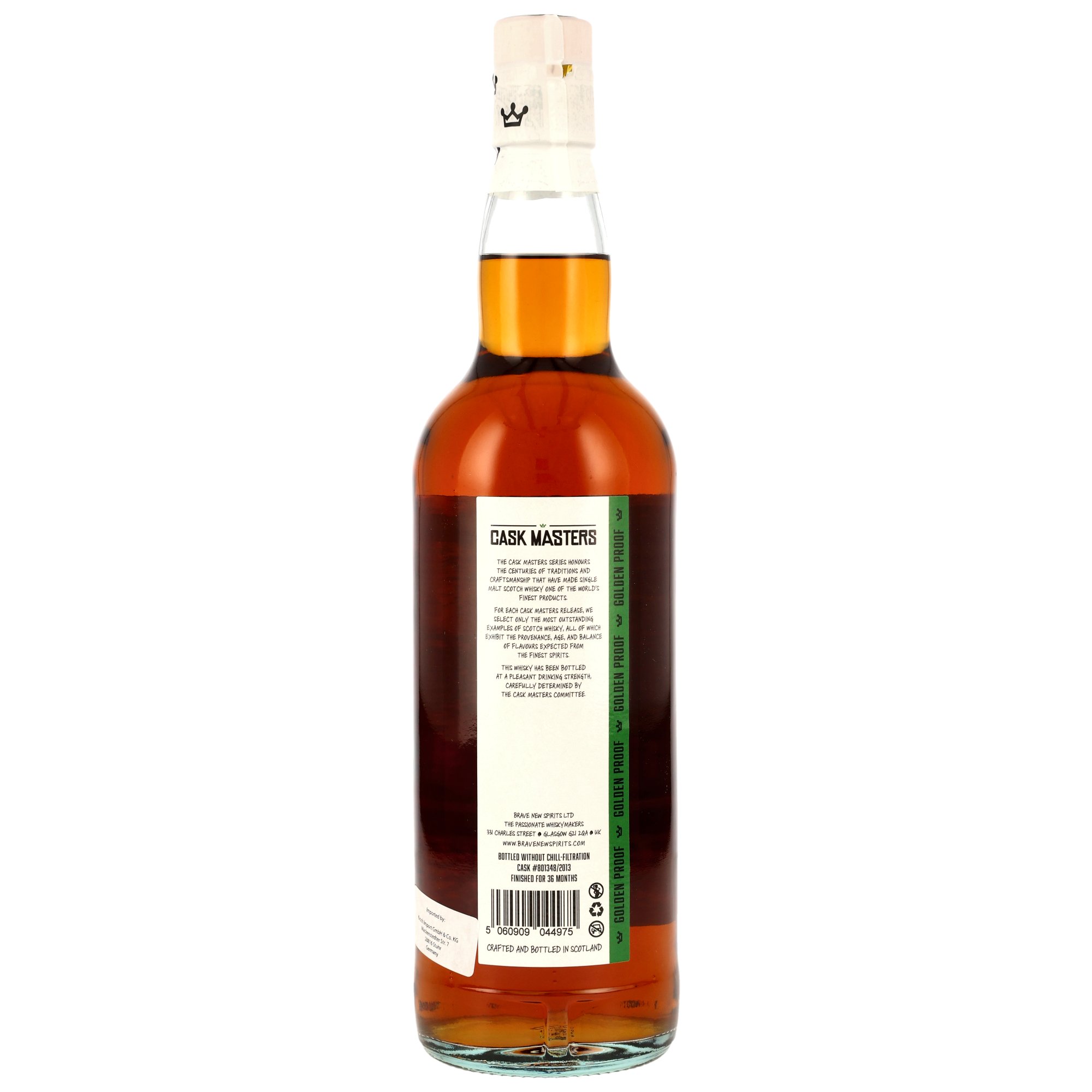 Dalrymple 2013/2026 - 12 y.o. - 1st Fill Madeira Barrique #801348/2013 - Cask Masters - Brave New Spirits