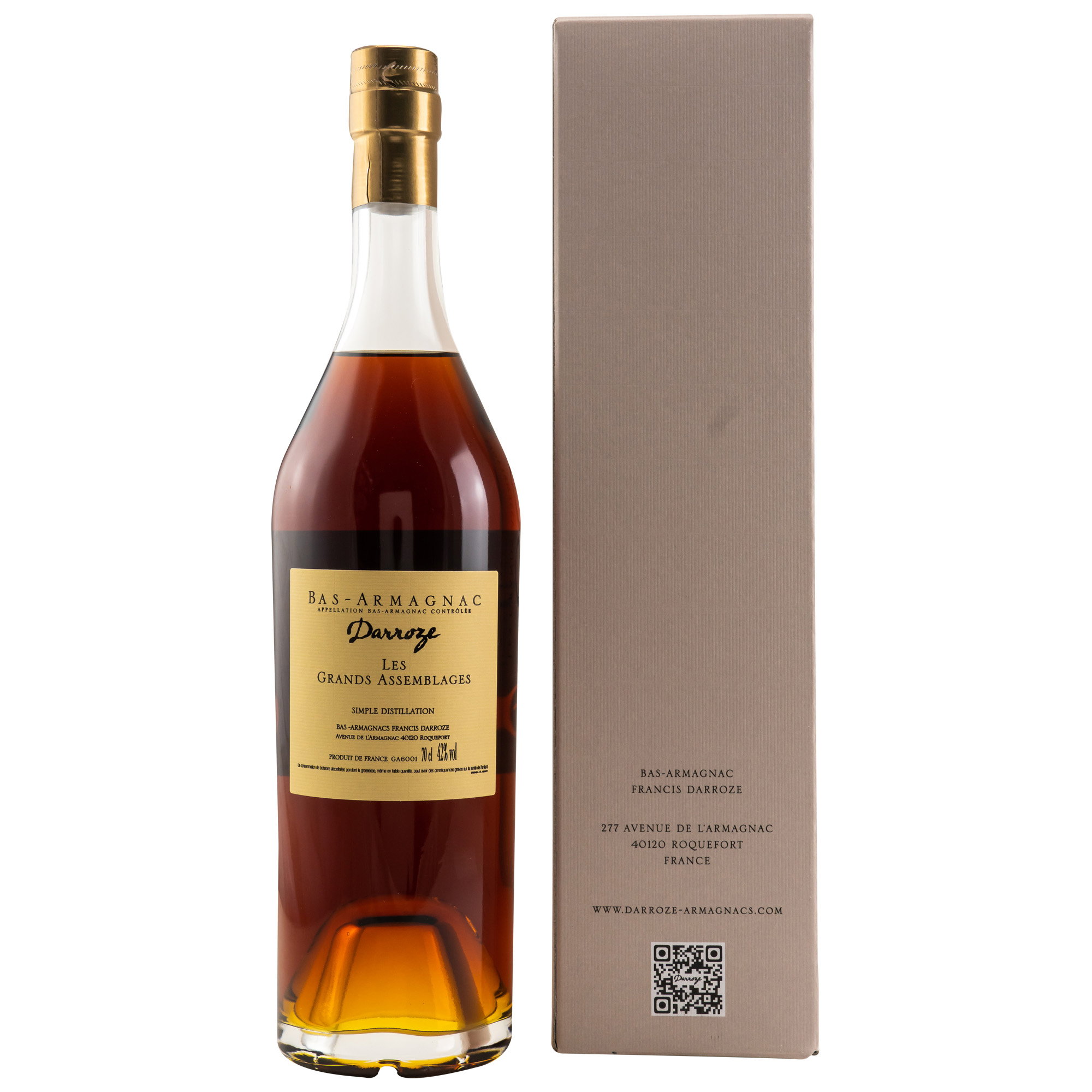 Grands Assemblages 60 ans d'age - Armagnac Darroze