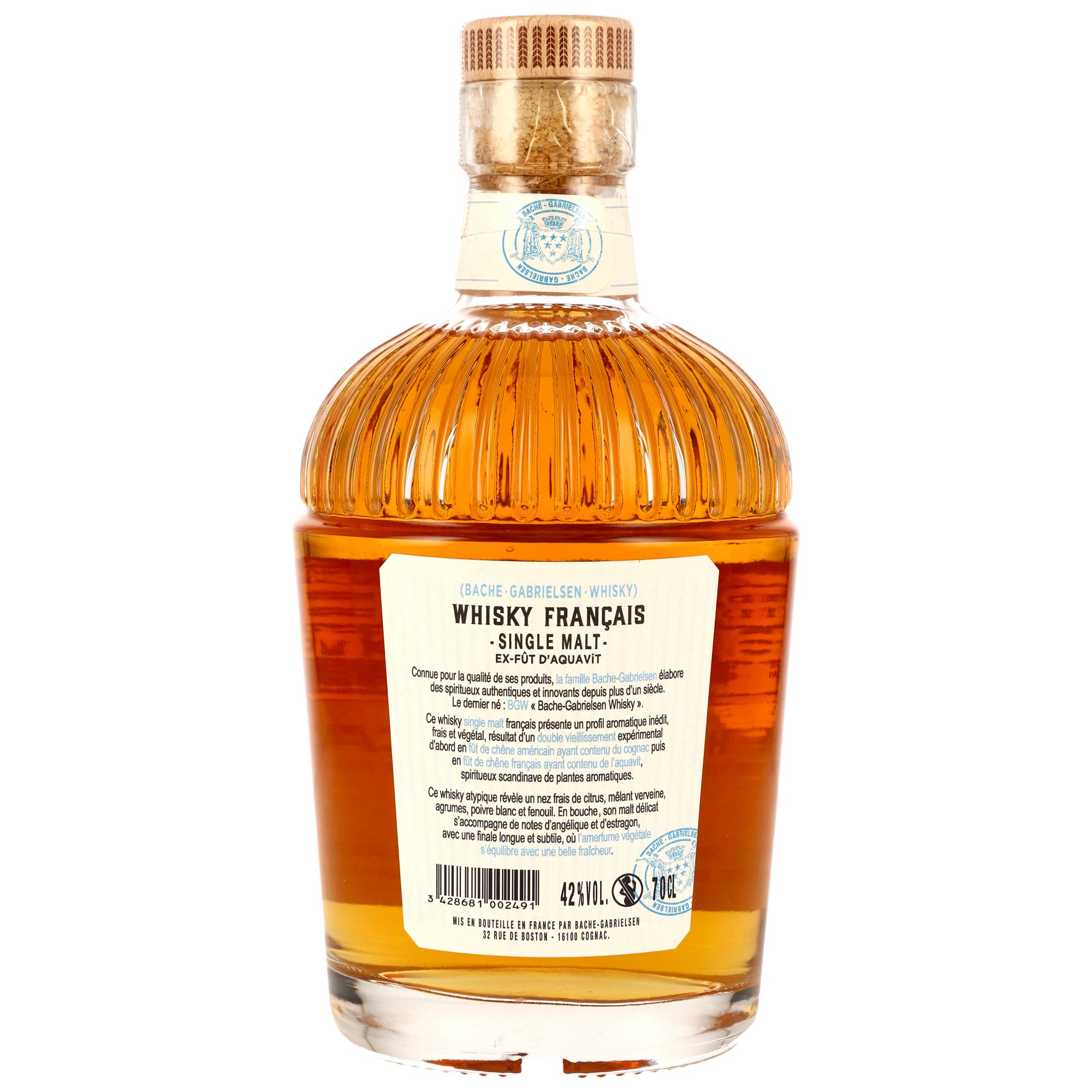 Bache-Gabrielsen Whisky Francais Aquavit Cask Finish
