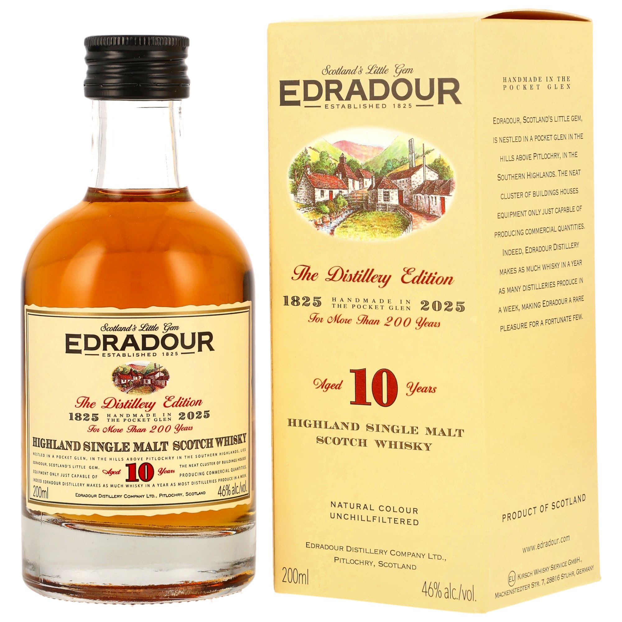 Edradour 10 y.o. - 200ml - 46%