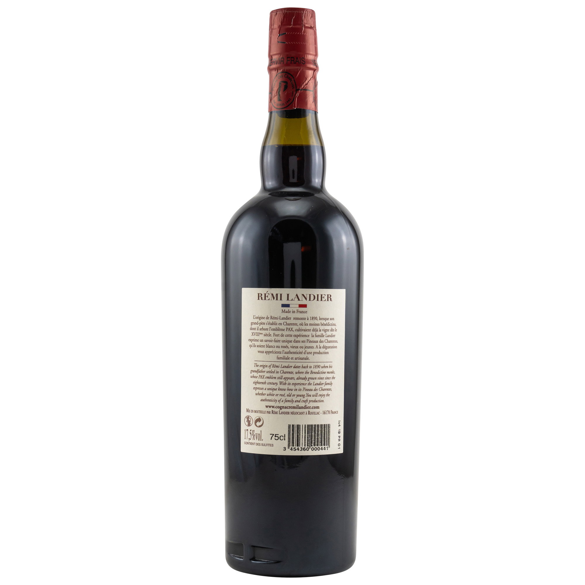 Remi Landier Pineau des Charentes - Rose