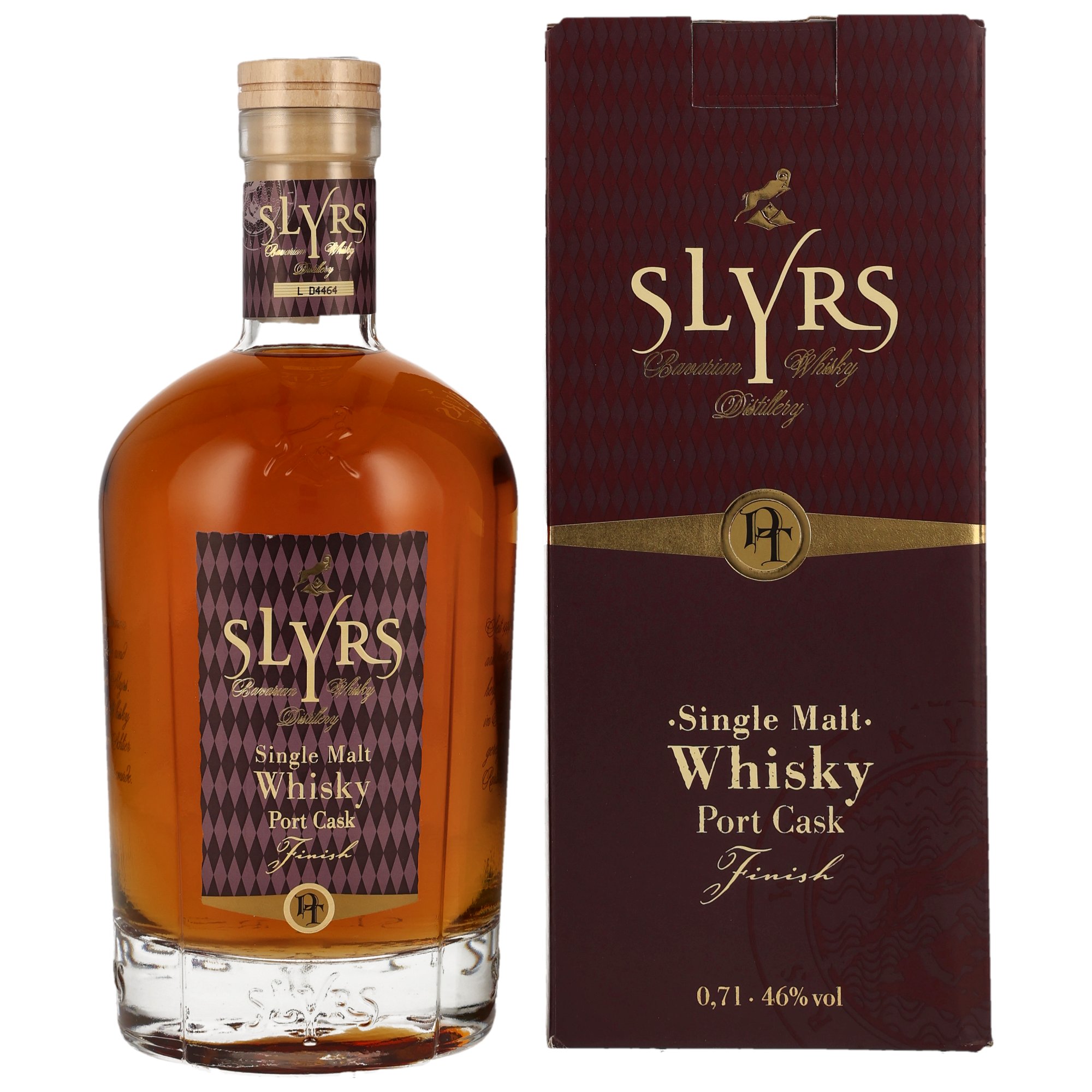 Slyrs Single Malt / Port Cask Finish Neue Ausstattung