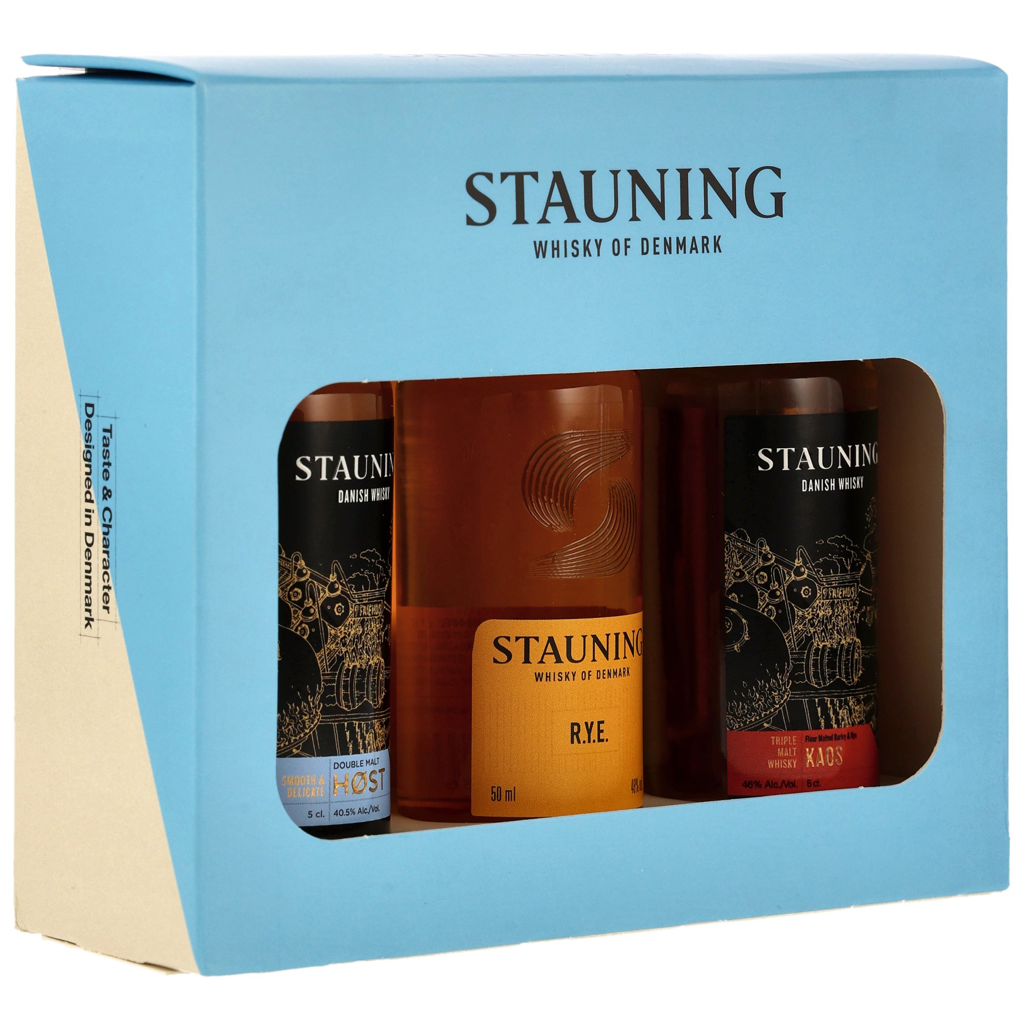 Stauning Core Set Mini Collection - Danish Whisky - Neue Ausstattung