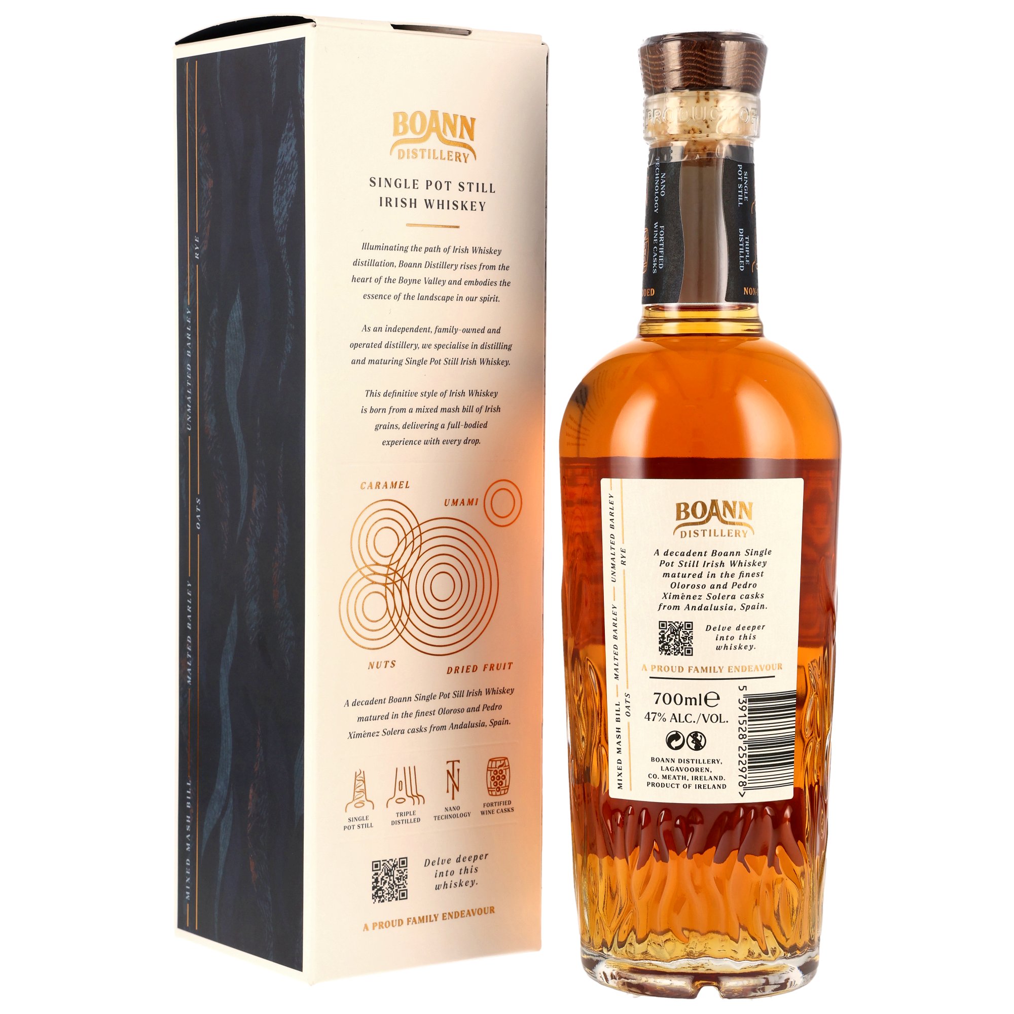 Boann Irish Whiskey Oloroso & PX Casks