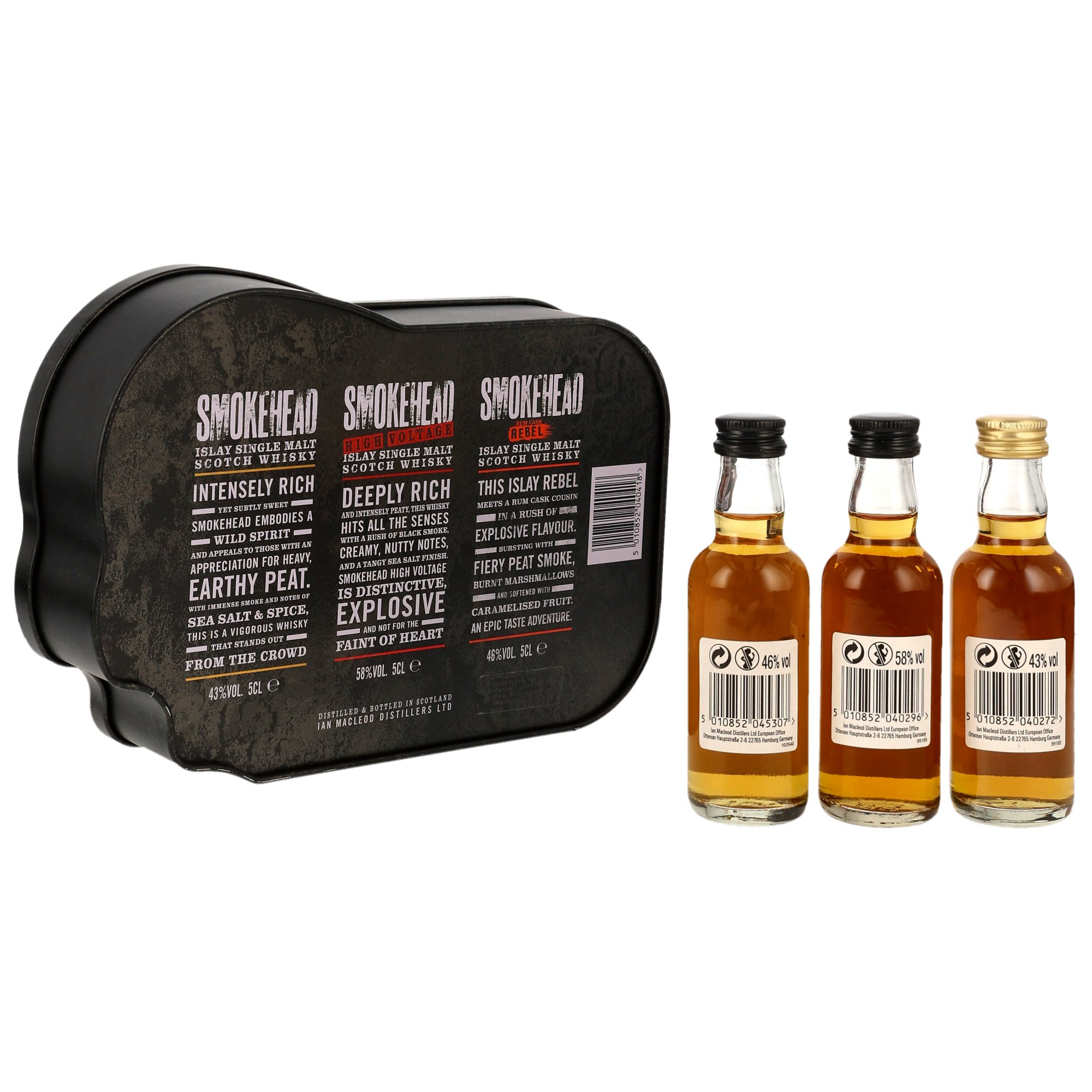 Smokehead Mini Collection 3x 0,05l