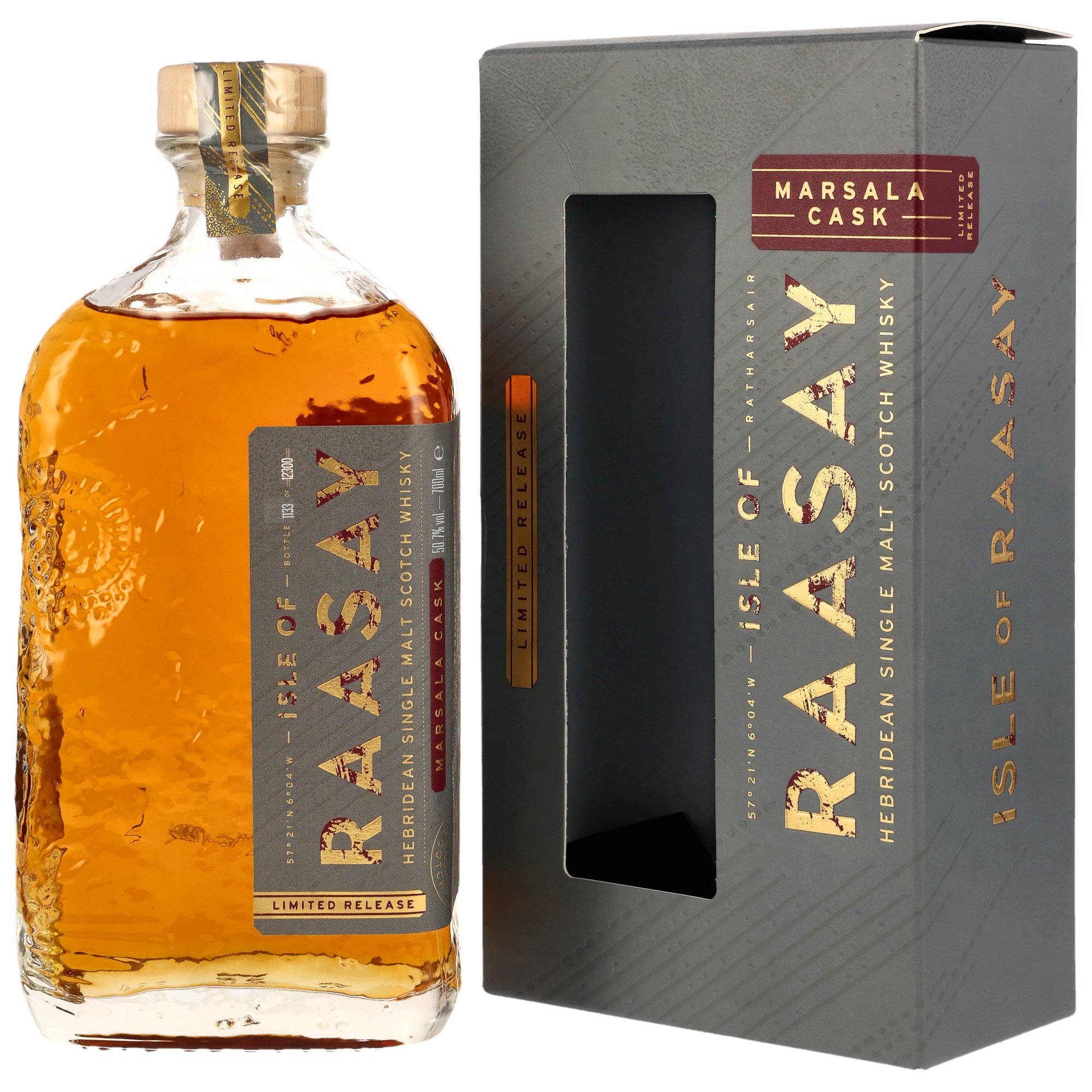 Isle of Raasay Single Malt Whisky Marsala Cask Limited Release