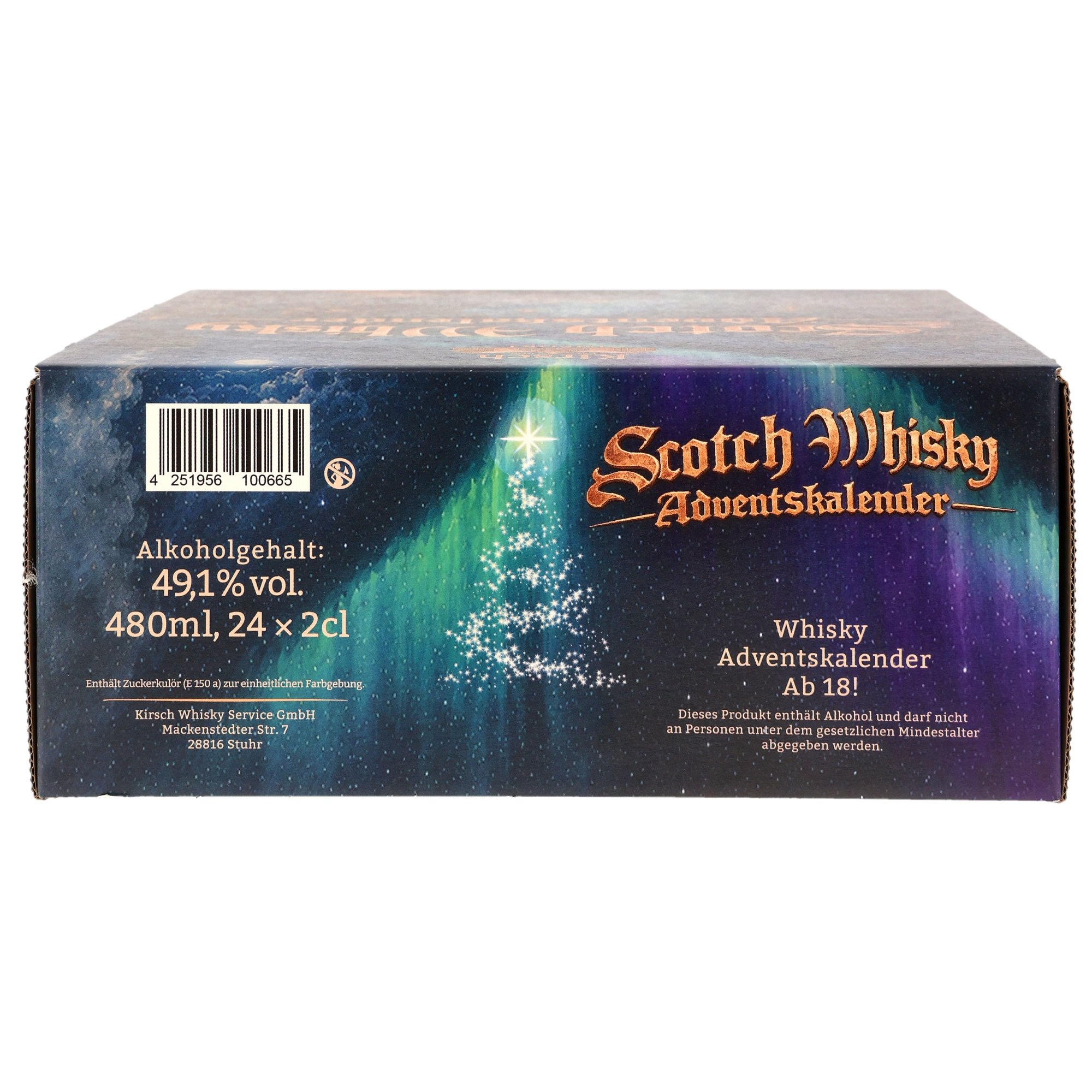 Adventskalender - Scotch - 24 x 0,02l | 5 VE pro Karton (2026) - mit Begleitheft