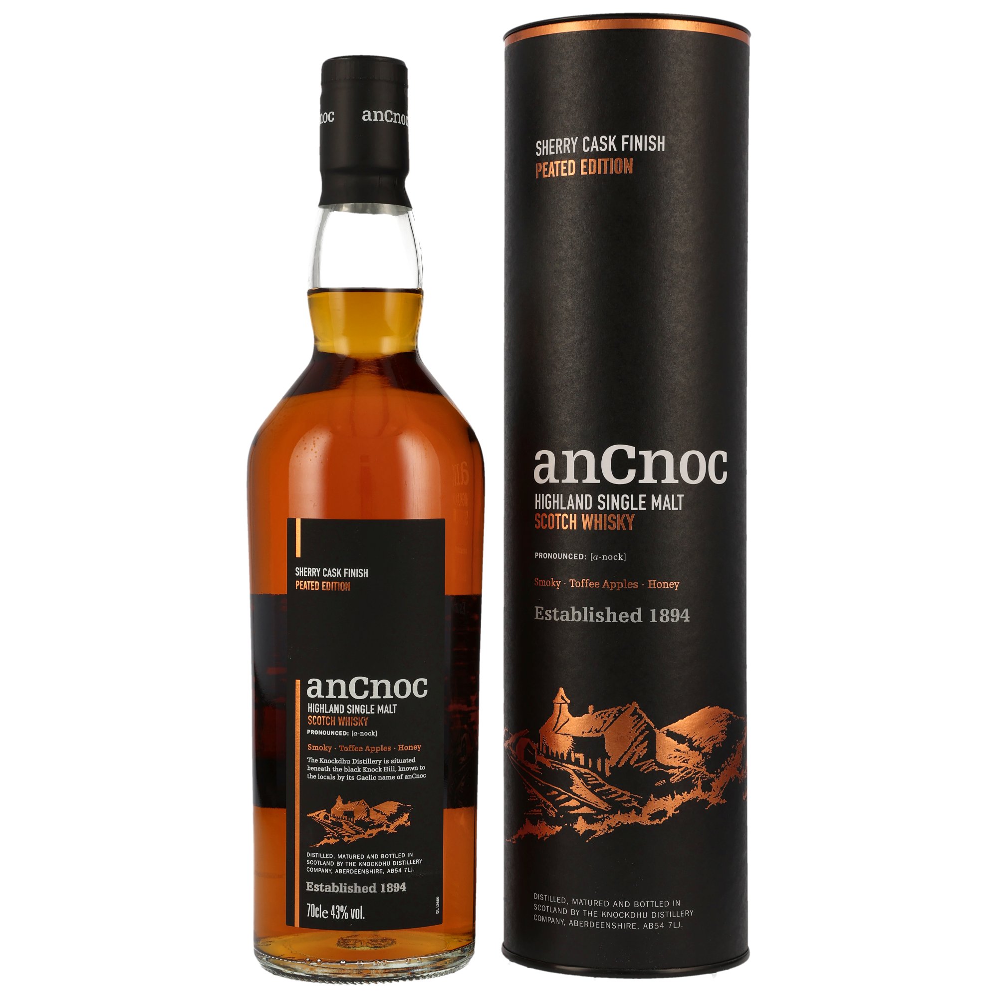 An Cnoc Sherry Cask Finish Peated Edition