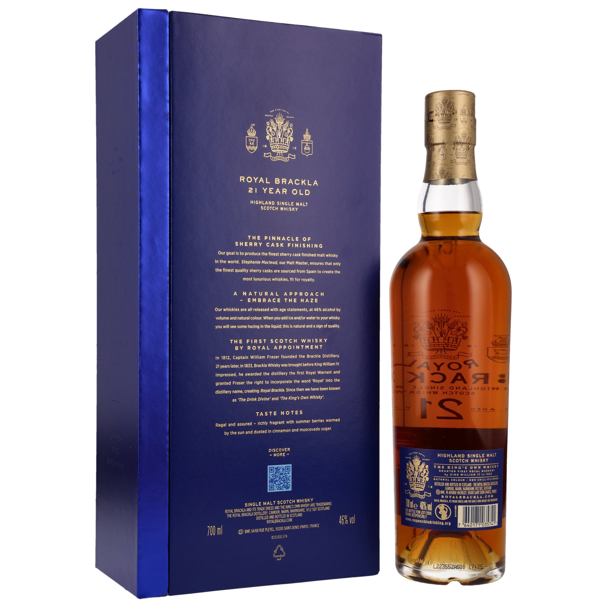 Royal Brackla 21 y.o. - 46%