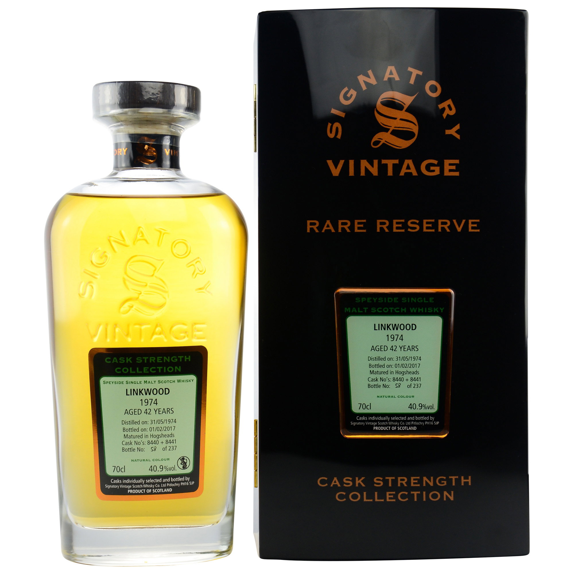 Linkwood 1974/2017 Sig RR