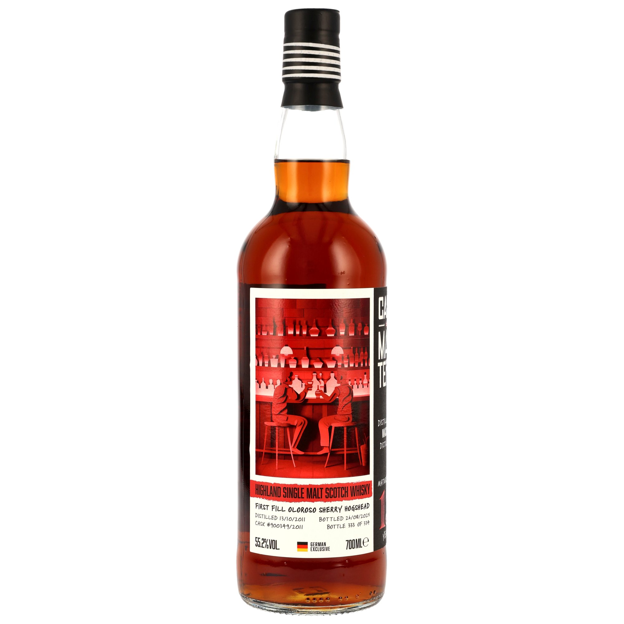 Macduff 2011/2025 - 13 y.o. - 1st Fill Oloroso Sherry Cask #900349/2011 - Cask Masters - Brave New Spirits