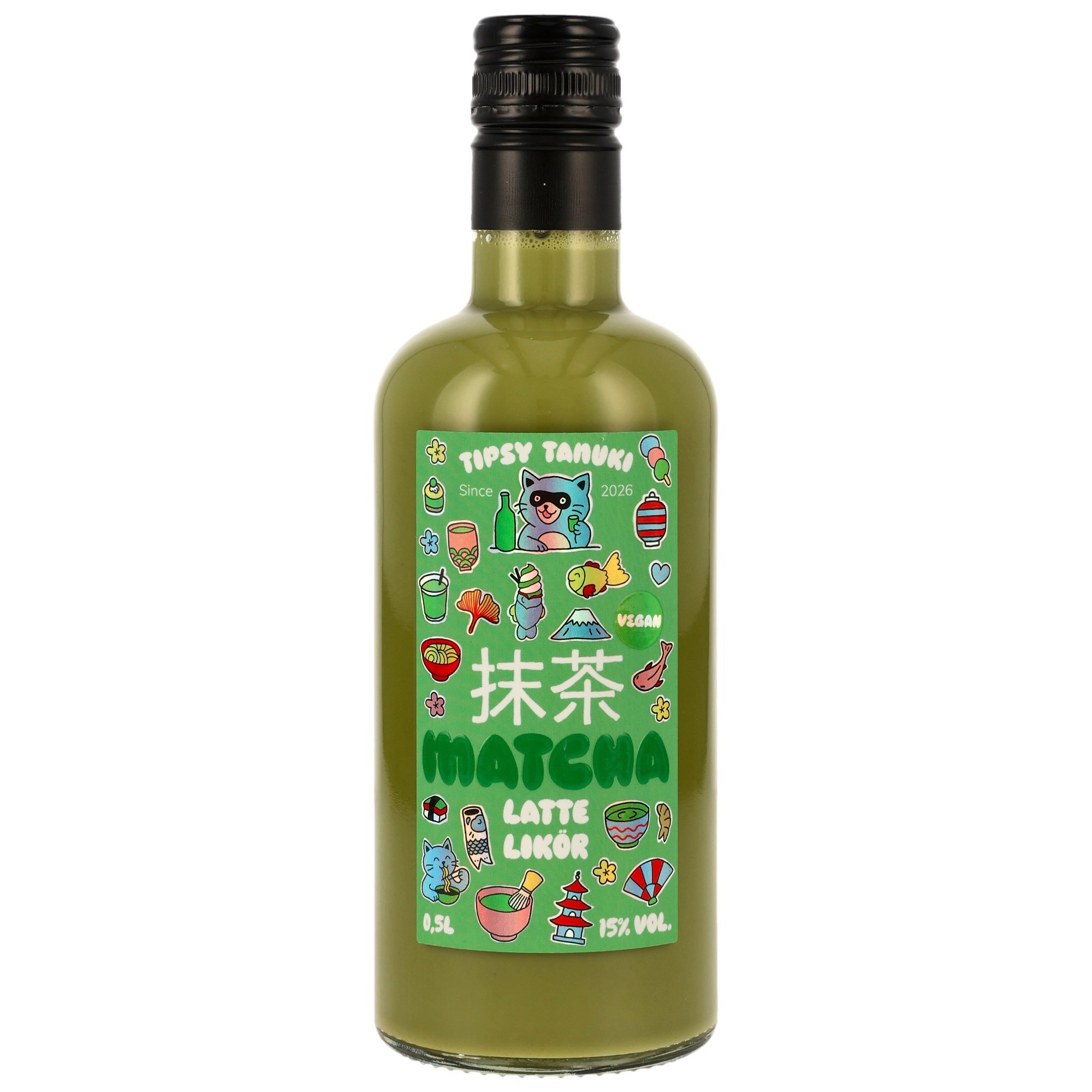 Tipsy Tanuki - Matcha Latte Likör