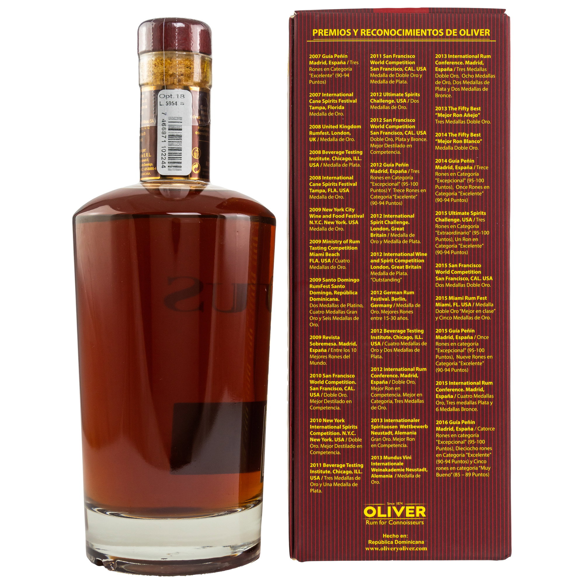 Opthimus 18 y.o. Solera