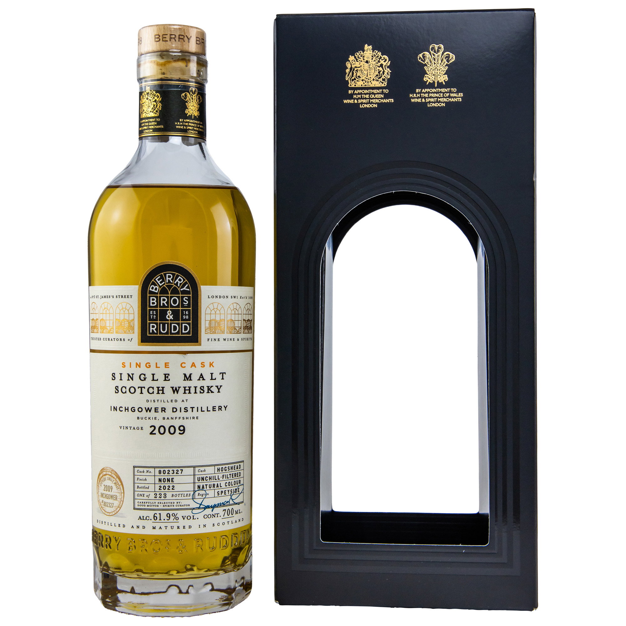 Inchgower 2009/2022 - Cask #802327 (Berry Bros & Rudd)