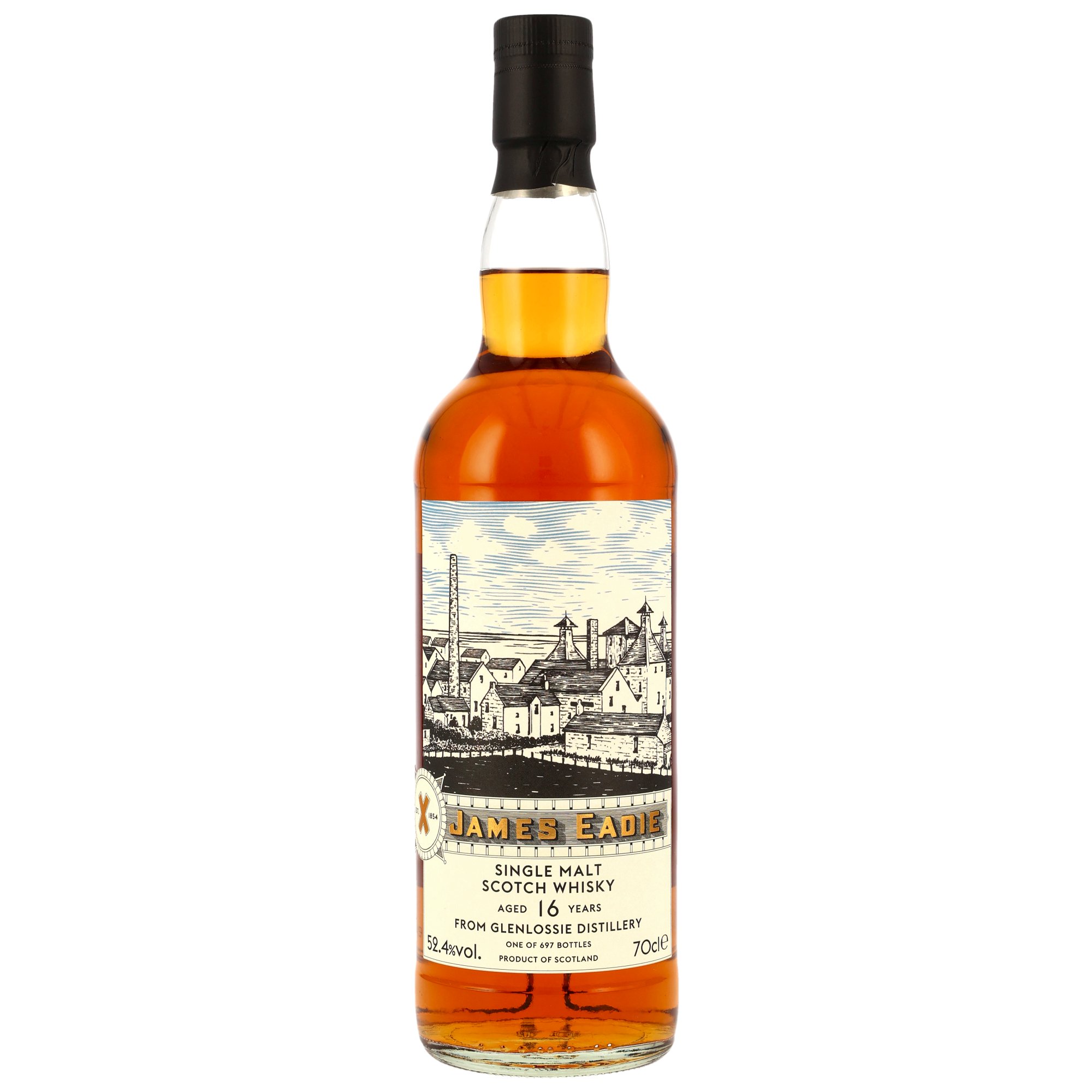 Glenlossie 2009/2025 - 16 y.o. - First Fill Oloroso Sherry Butt #367510 - James Eadie
