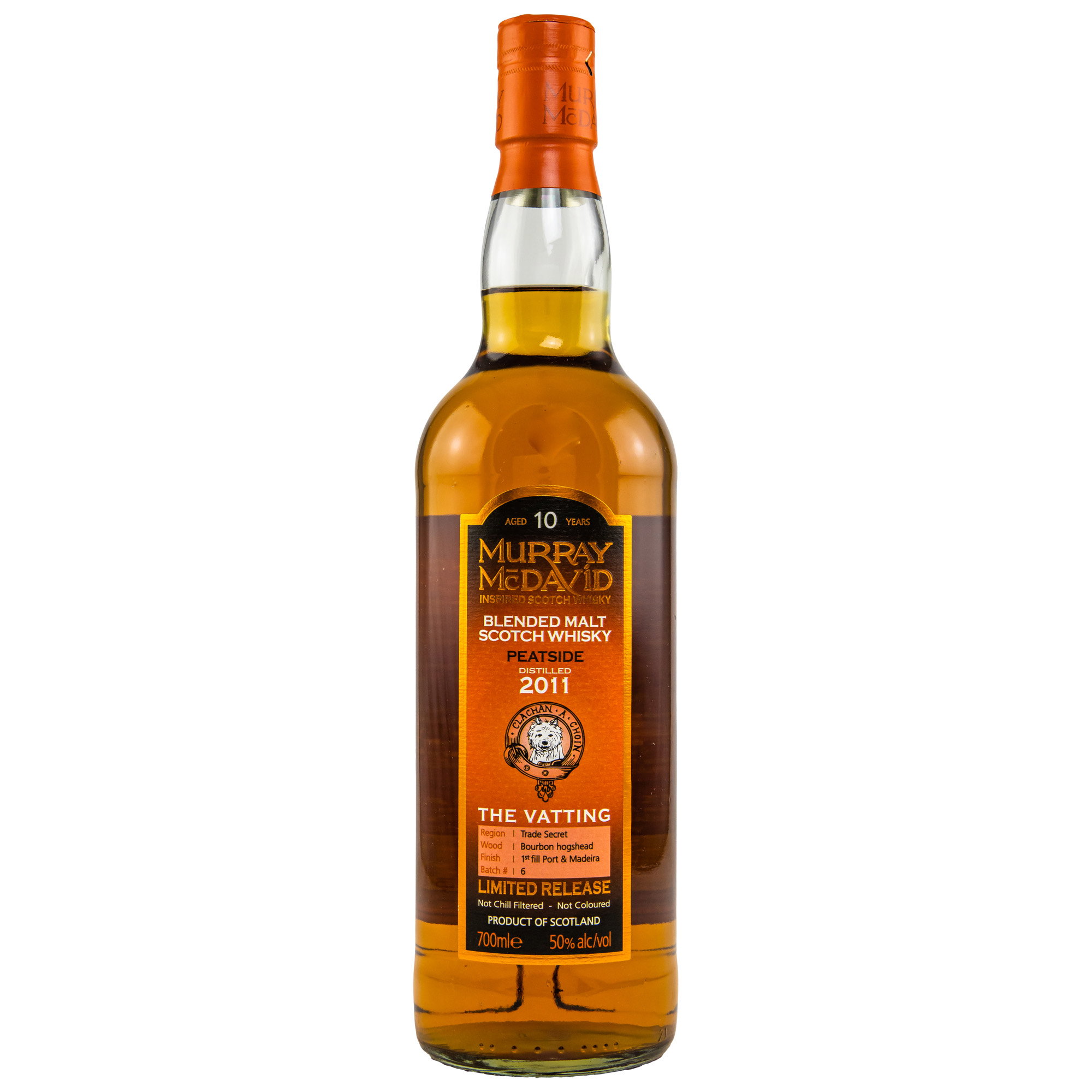 Peatside 2011 - 10 y.o. - First Fill Port & Madeira Cask - Batch 6 - Murray McDavid